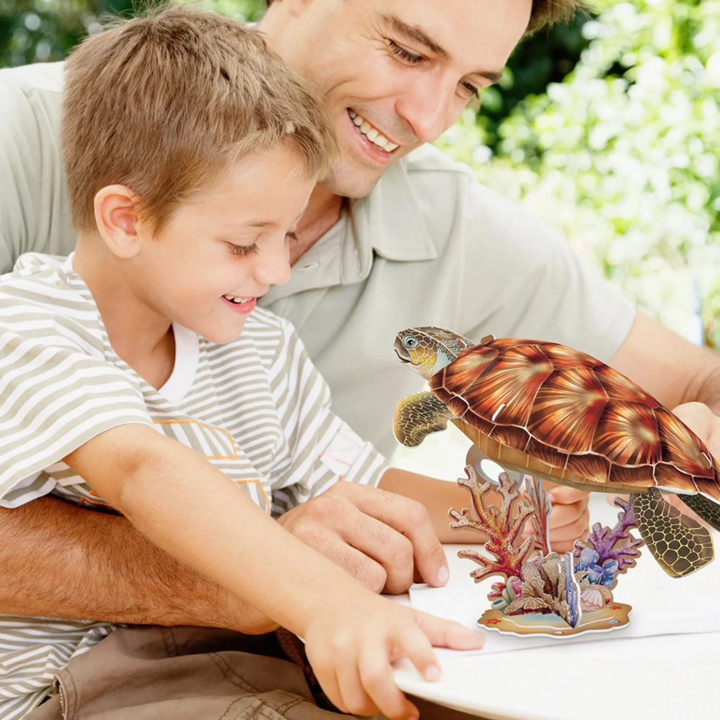 National Geographic - Tortuga Marina | Puzzle 3D | Maquetas para Montar | Regalo Niño 8 Años | Regalo Niña 8 Años | Manualidades Adultos | Puzzle Infantil | 31 Piezas