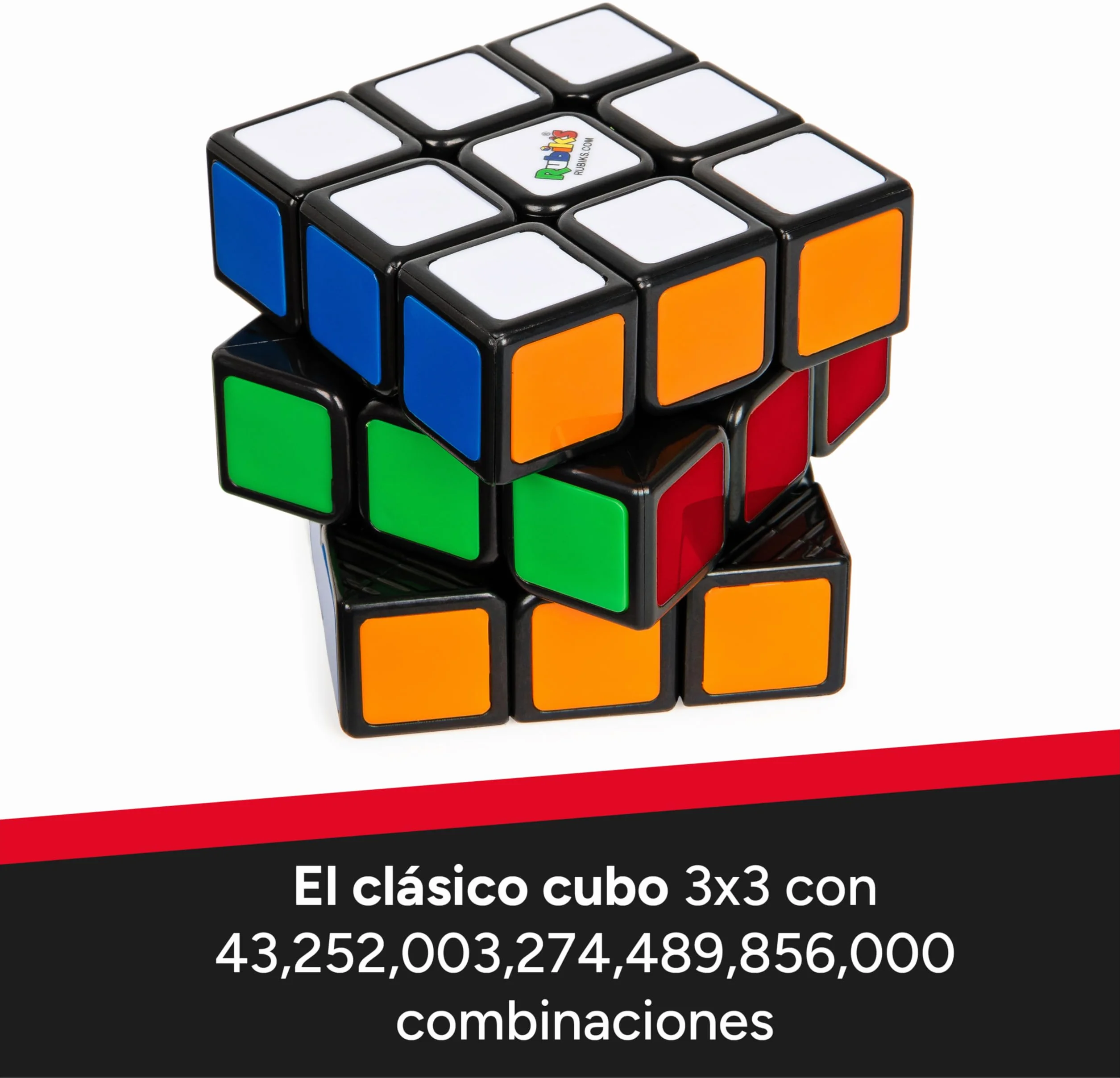 Rubiks Speed Cube - Cubo de Rubik Rápido Rompecabezas para Adultos y Niños 8 Años+