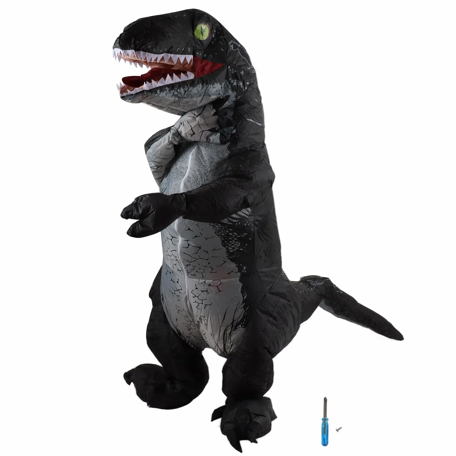 Disfraz Inflable Ligero Impermeable Divertido Traje de Animal para Adultos Fiesta de Halloween Cosplay - 1 Unidad