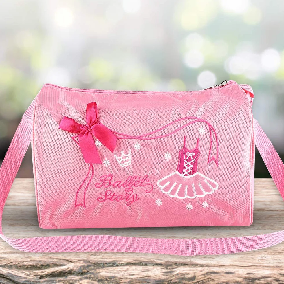 Alomejor Niña Niños Baile Ballet Bolsa de natación Princesa Bolsos Cruzados Mochila