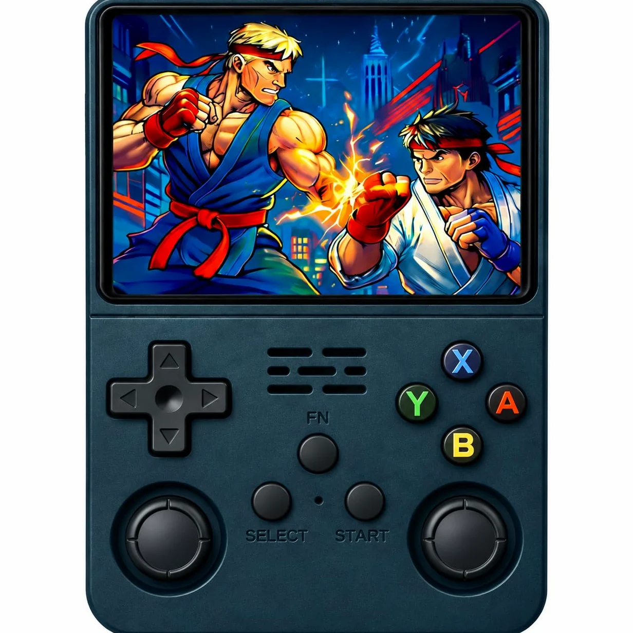 Consola Retro Portatil con 20.000 Juegos - Versión 2025- Mini Consola Arcade - Juegos de PS1, PSP, N64, NDS, SuperN, GameB, GBA, NeoG, etc. - Pantall HD 3.5' 640 * 480 - Rechace Imitaciones (Negro)
