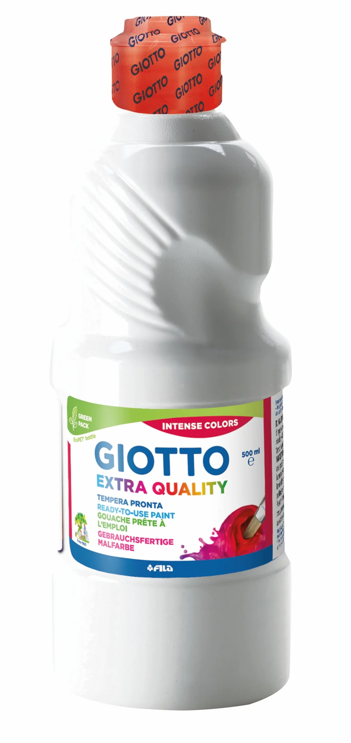Giotto 533200 - 6 botes de pintura de 500 ml