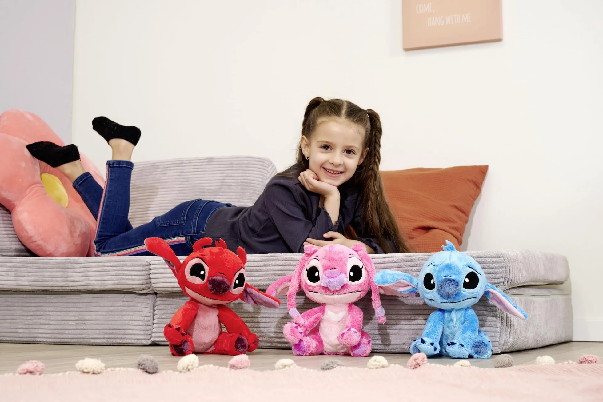 Simba - Peluche Stitch 25 cm de Lilo & Stitch, Licencia Oficial Disney, Auténtico, para Todas Las Edades (6315876953)