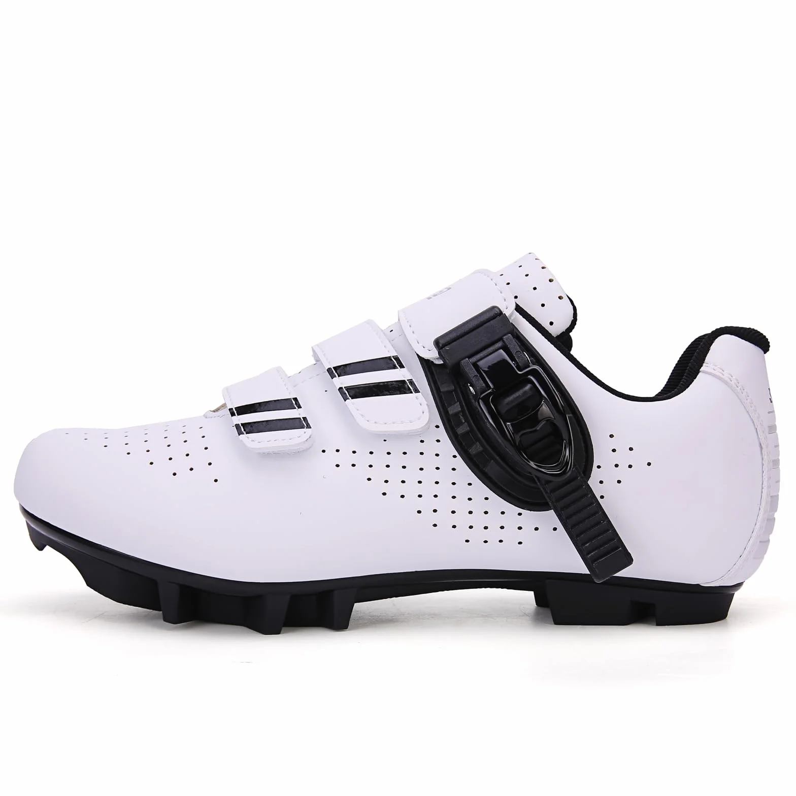 Hixingo Zapatilla de Ciclismo Hombre Mujer, Zapatos Bicicleta MTB SPD Lock System Respirables