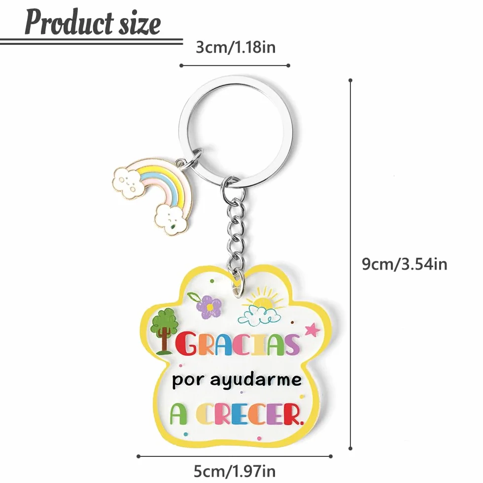 Llaveros de Acrílico Originales Regalo Navidad Cumpleaños