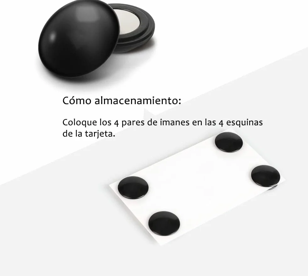 Opret Imanes Dorsales Running, Fijación Magnética Dorsal para Número de Carrera, Accesorios de Maratón