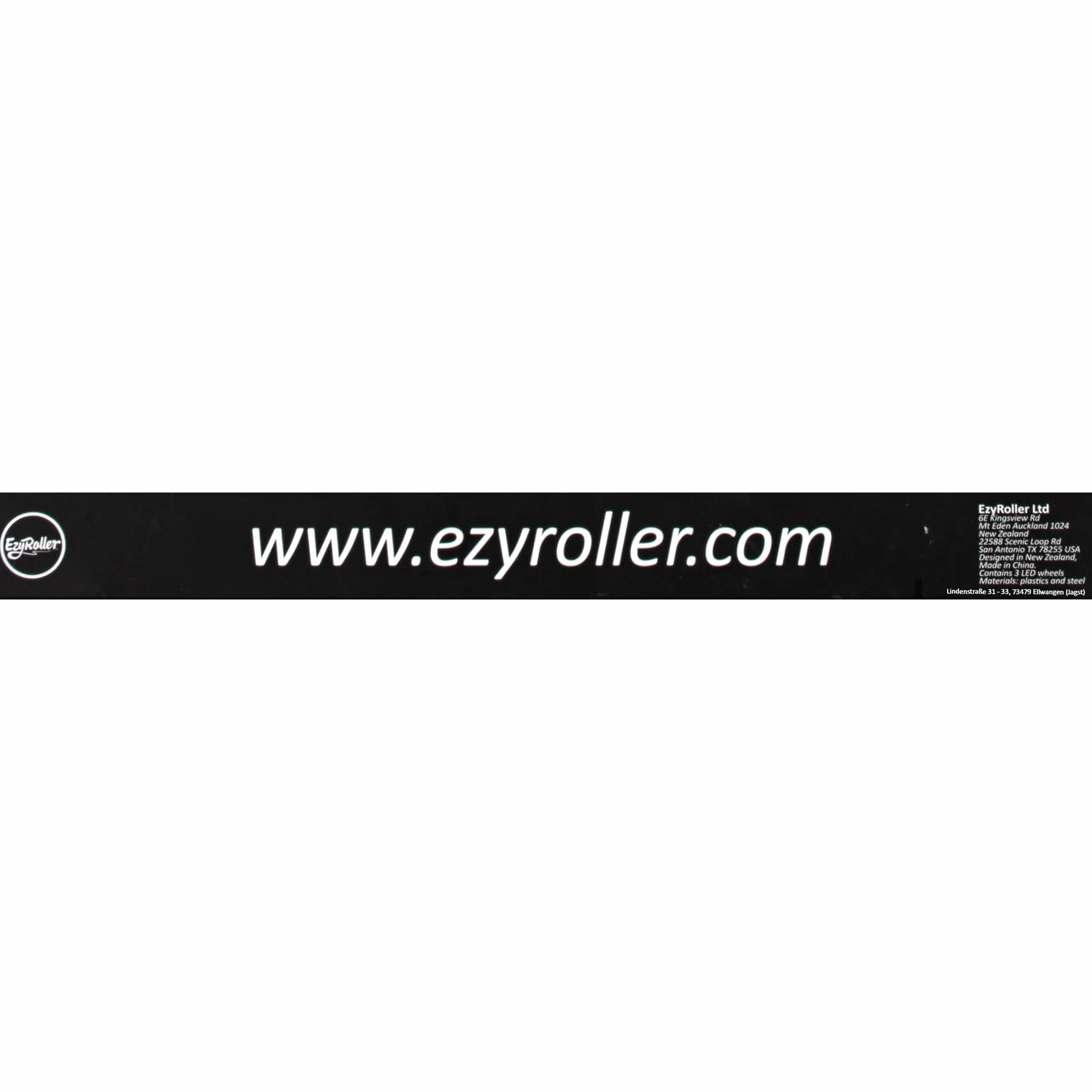 EzyRoller Juego de 2 ruedas LED de repuesto de 96 mm para Classic, Drifter o Drifter X