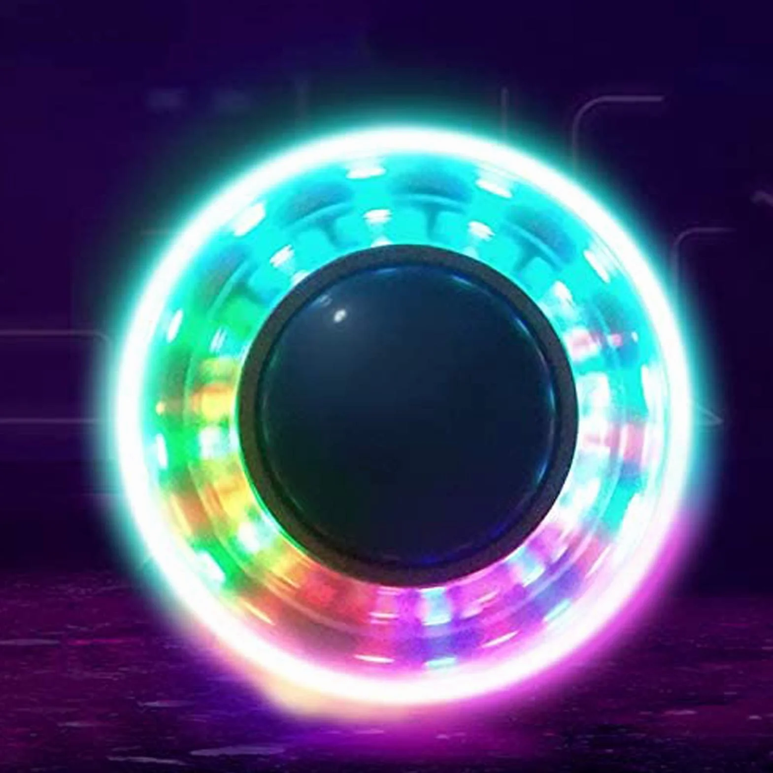 Pelota De Salto De Tobillo con Flash Plegable para Niños Adultos Ejercicio (Rosa)