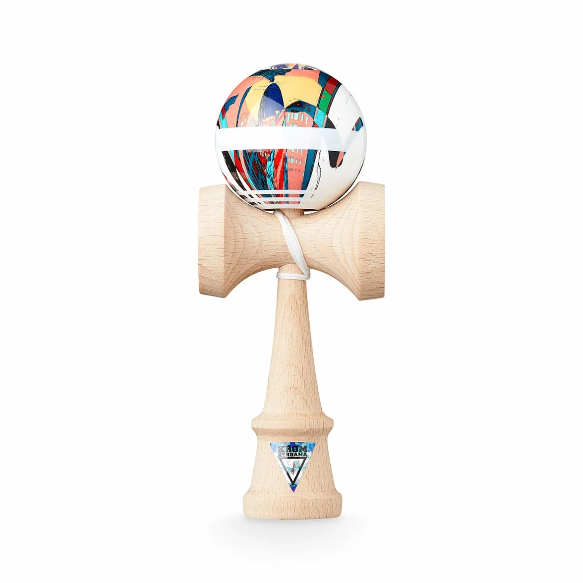 KROM Juguete Kendama – Noia 4 – Mejora Tus Habilidades Cognitivas – Mejora el Balance, los Reflejos y la Creatividad – Kendama Modelo Pro Hecho para Principiantes y Expertos