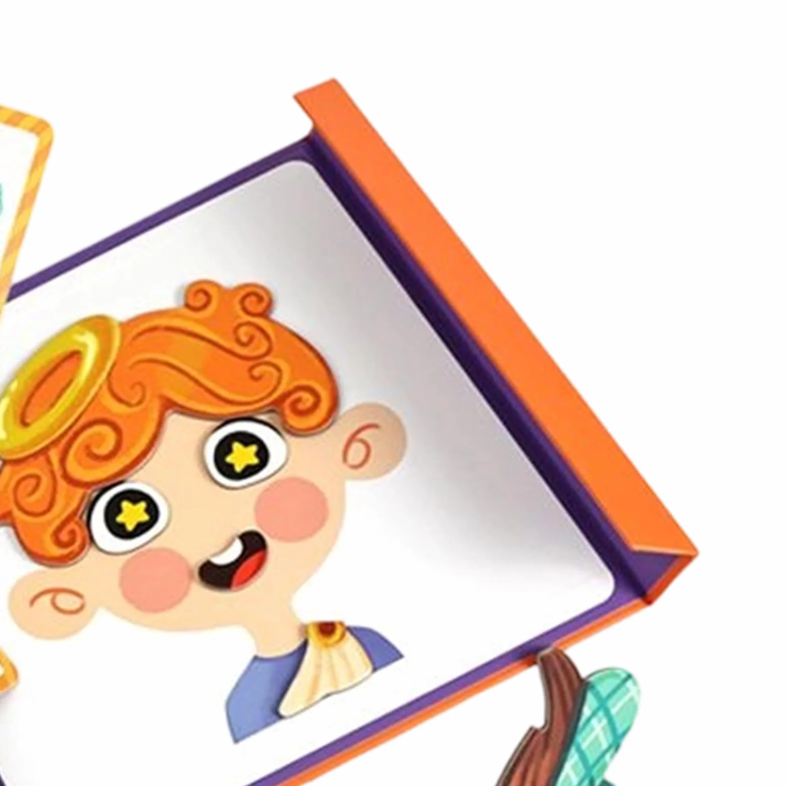 Genérico Puzle de Vestir,Tablero Magnético Educativo para DIY,Juegos de Vestir DIY y Hechos a Mano | para Niñas De 3 A 6 Años Juego De Imitación Preescolar Regalo
