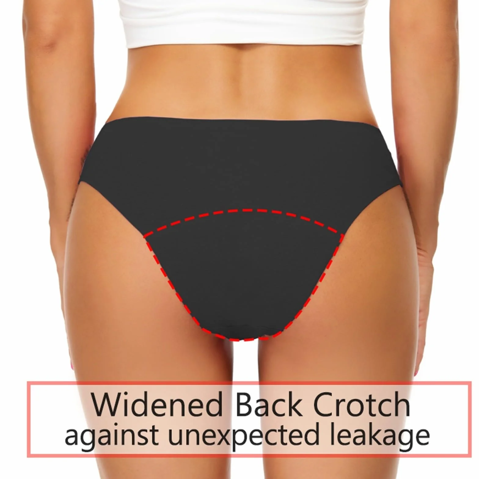 Bañador Menstrual Niña Bikini Menstrual Traje De Baño Bragas Mujer Bikinis 2/3 Pack