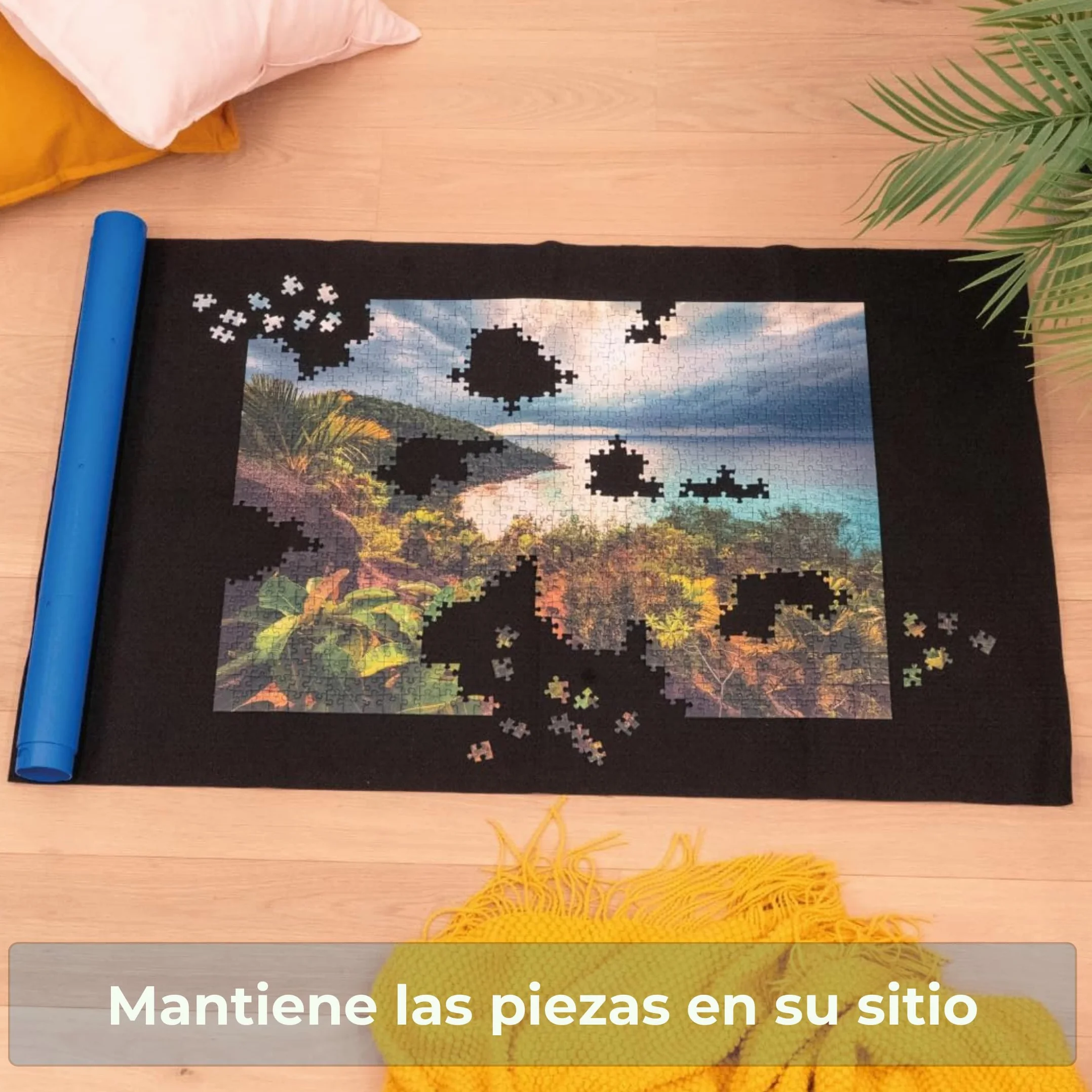 Ravensburger Tapete Puzzle Roll Your Puzzle Board 300 a 1500 Piezas Tubo Plástico Resistente