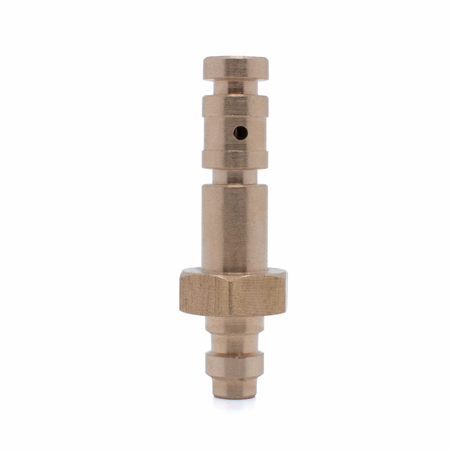 TUXING PCP Paintball Sonda de Relleno 8-8.9mm Adaptador de Repuesto Desconexión Rápida Latón Vástago Recto