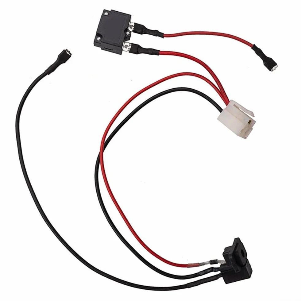 Interfaz de cargador de coche eléctrico para niños, caja fuerte y enchufe para modelos de 6 V, 12 V, 24 V (A)