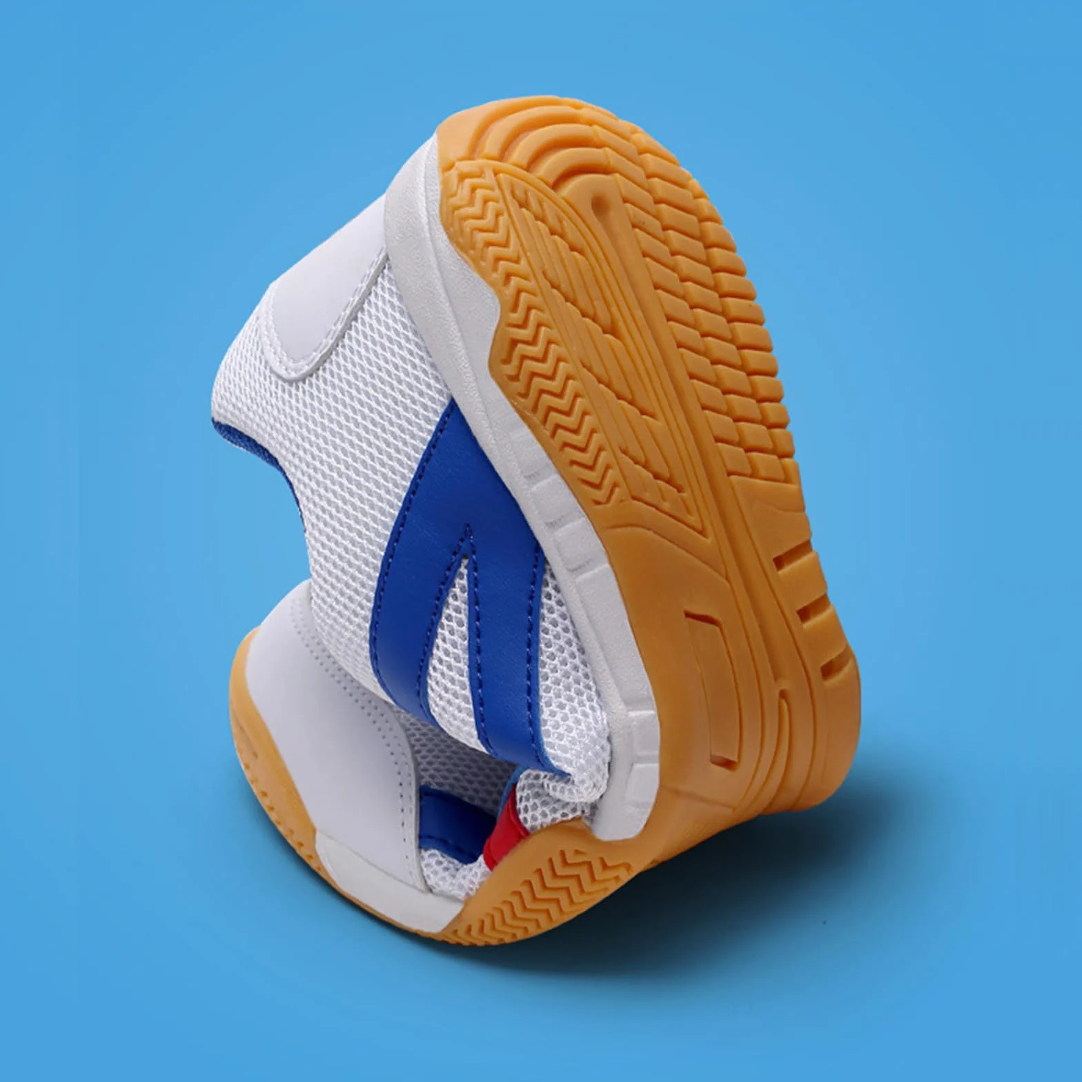 Zapatillas de Tenis de Mesa Transpirables para Hombre y Mujer Suela Suave