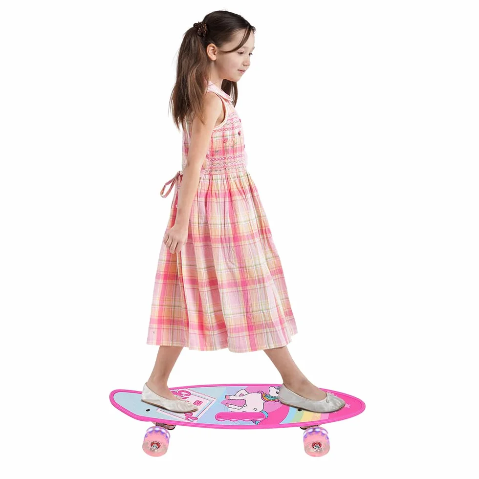 Skate Completo Monopatín Principiantes Estrellado Ruedas PU - Skateboard Niño, Monopatín Niños Patinete Rodamientos Penny Board Adulto Adolescente Joven