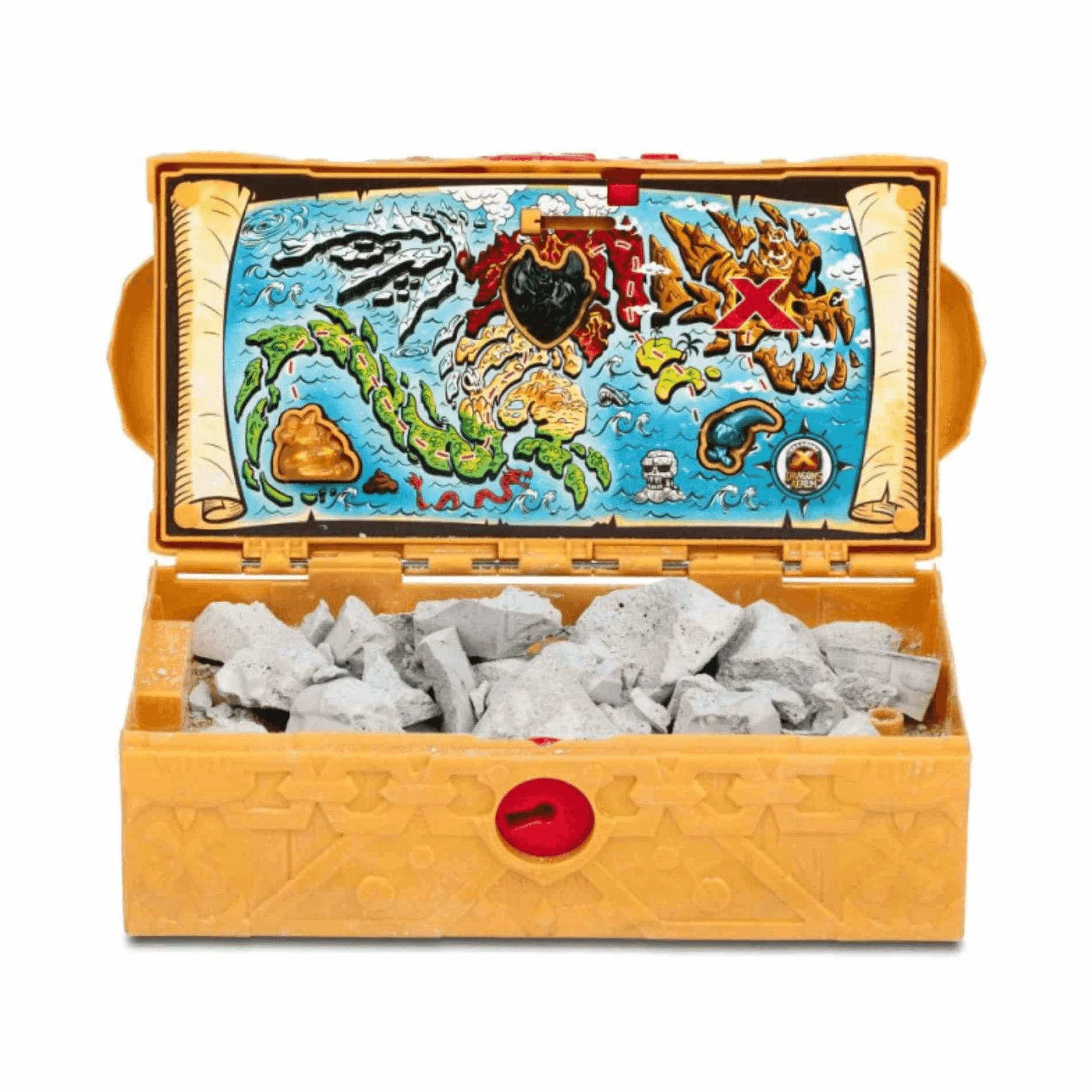 Treasure X Figura Cofre del Dragón