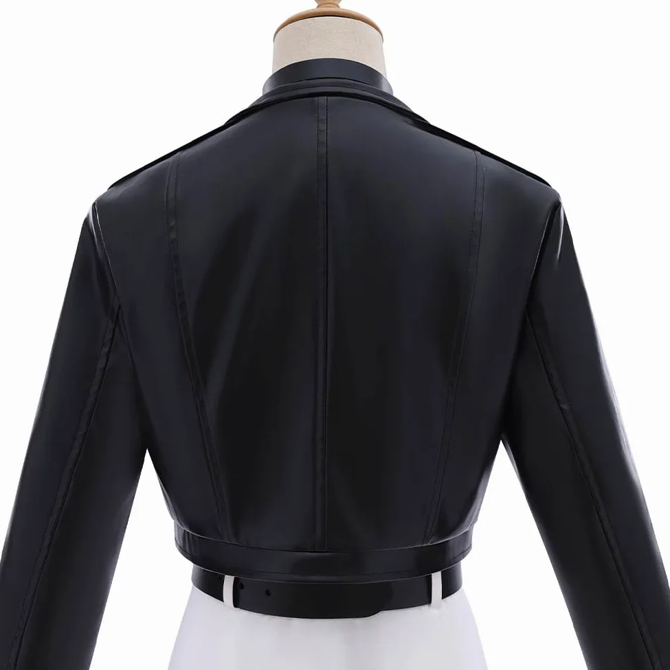 Tayama-san - Disfraz de anime para cosplay con peluca para fiesta de Halloween | Disfraz de anime Yamada-san para cosplay, conjunto de chaqueta, vestido, cuello, cinturones, medias, juego de rol