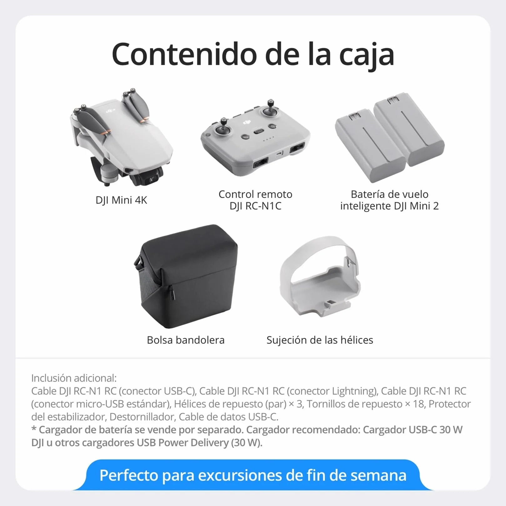 DJI Mini 4K dron cámara 4K UHD 249g estabilización 3 ejes transmisión 10km 2 baterías 62min