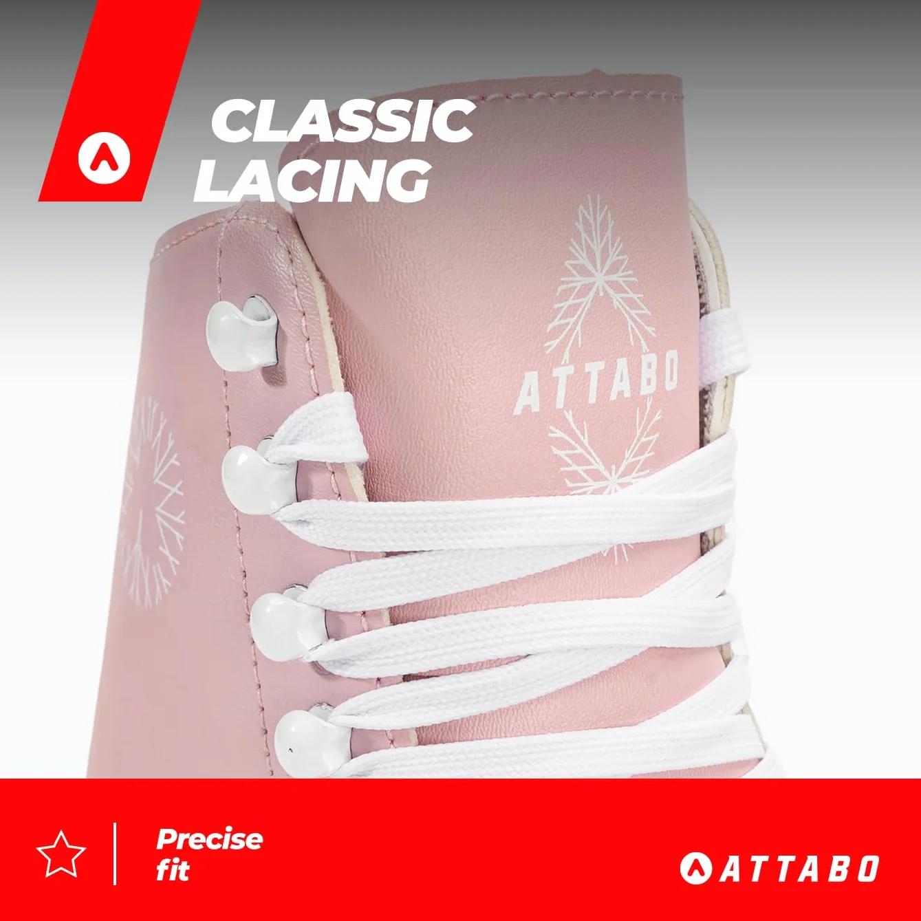 ATTABO Patines de Mujer Serena Talla 36-41 EU ABEC-3 Chasis de Aluminio Caña de Piel Ruedas 82A