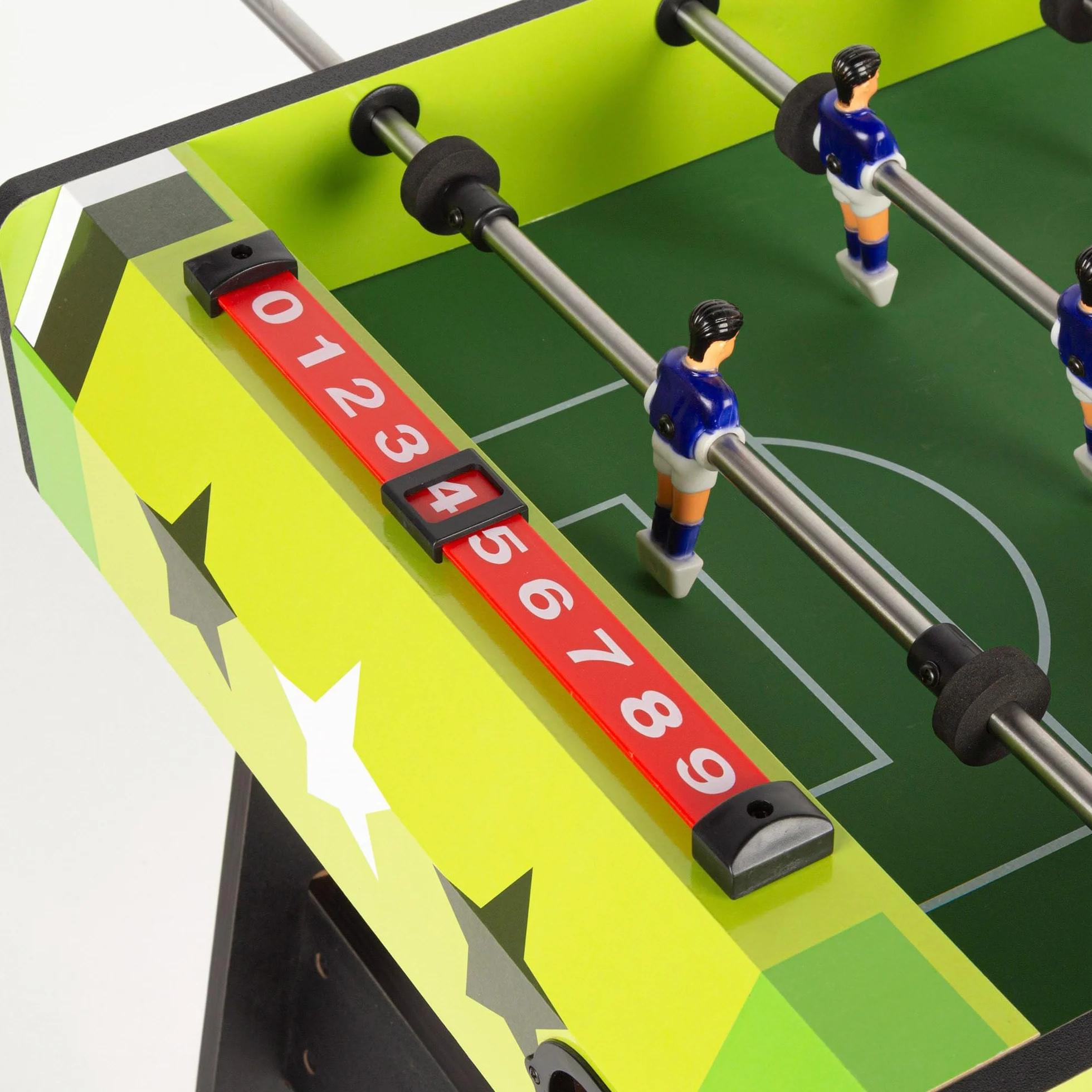 Futbolín Infantil ColorBaby 85430 CB Games Plegable, 81x42x63 cm, 2 Jugadores, Madera Resistente, +6 años
