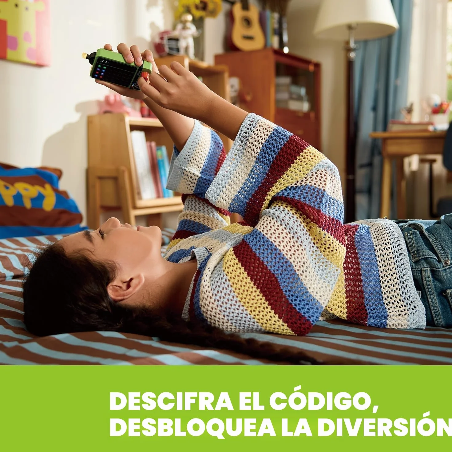 GiiKER Super Decoder – Juego de descifrar códigos | 600 niveles | Adivinar códigos de color de 4 dígitos | Modo individual y en pareja | Juego de mesa portátil/de viaje/entrenamiento cerebral para