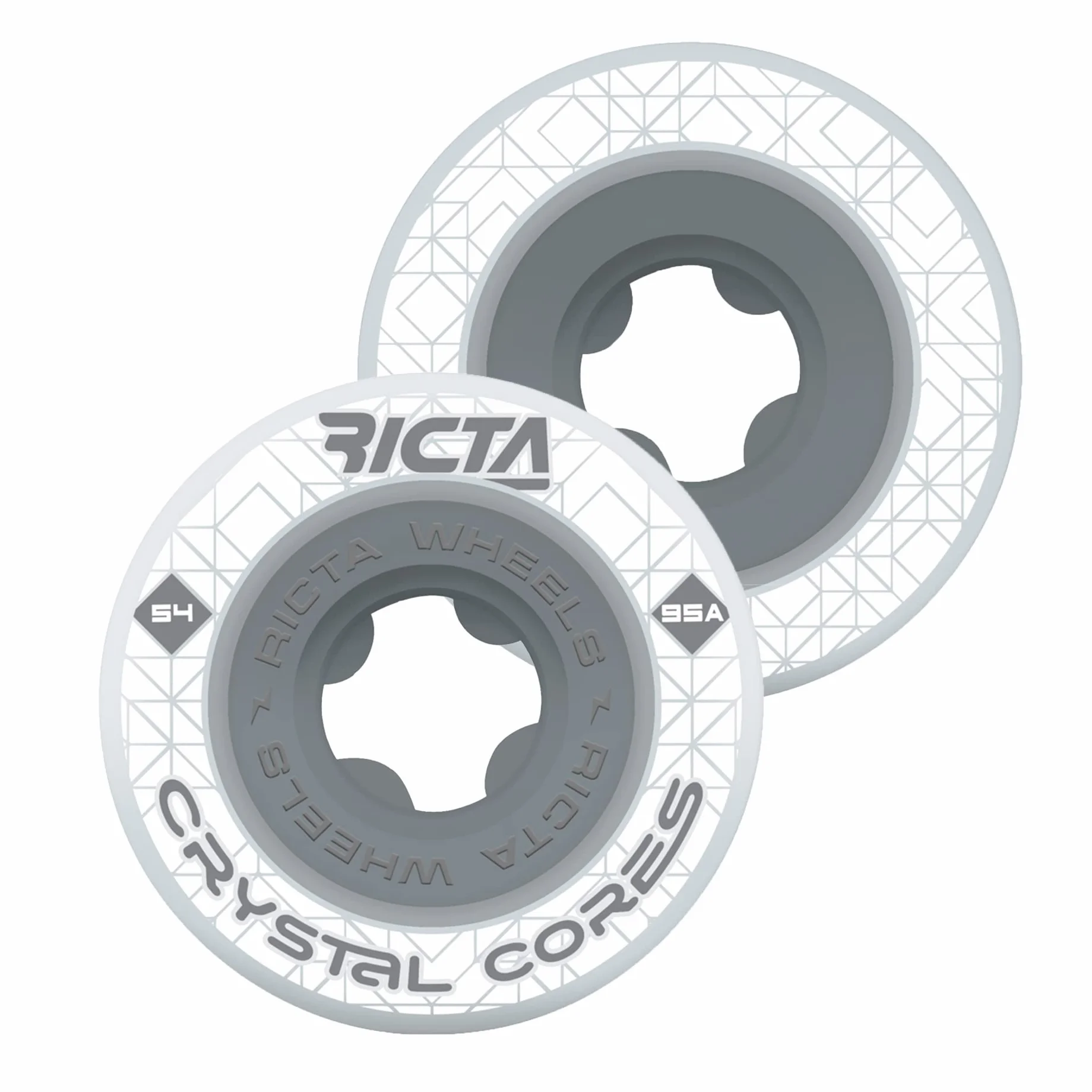 RICTA Wheel Dynamics Crystal Cores 95a - Ruedas Juventud Unisex