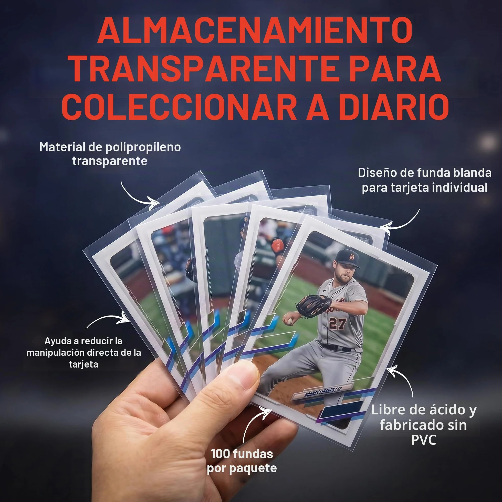 Ultra Pro - Fundas protectoras de tarjetas Ultra Pro AW11739, transparentes, 100 unidades