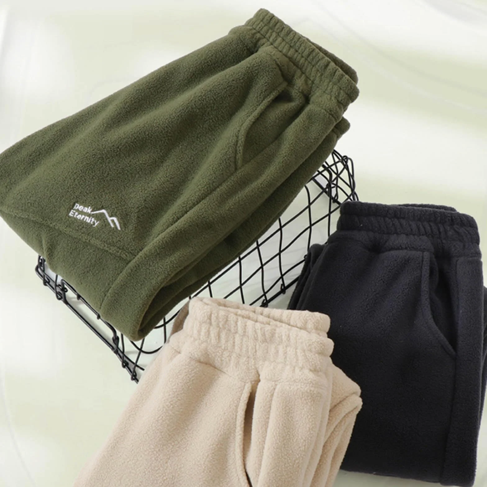 Pantalones Jogging Cintura Elástica Baggy Streetwear para Niños
