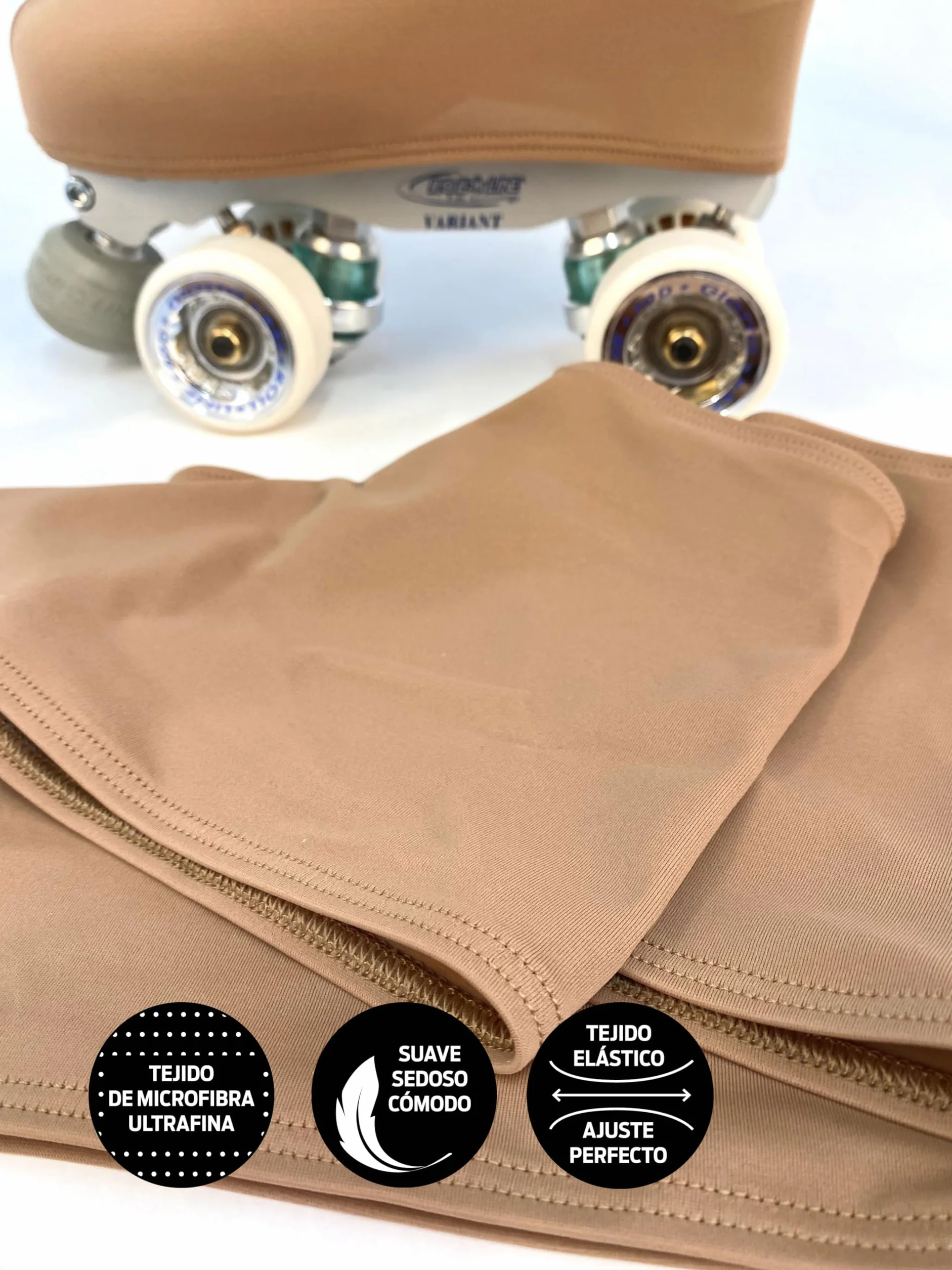 CRLSPORT Cubre patín para niña y Mujer, Funda Patín Skate, 180 Densidad, Talla Universal