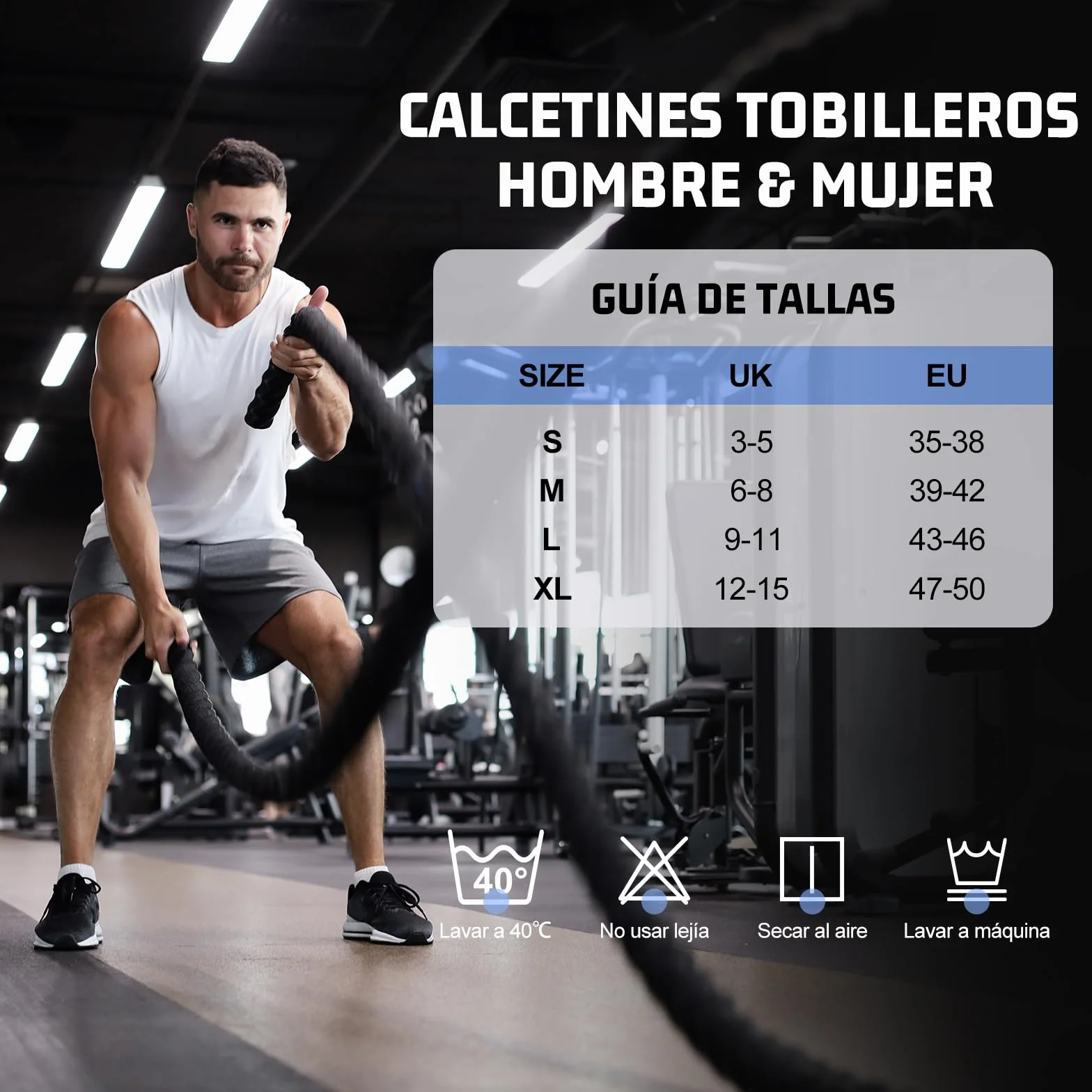 Calcetines Tobilleros Hombre Mujer, Calcetines Cortos Algodón Transpirables, 10/20 Pares