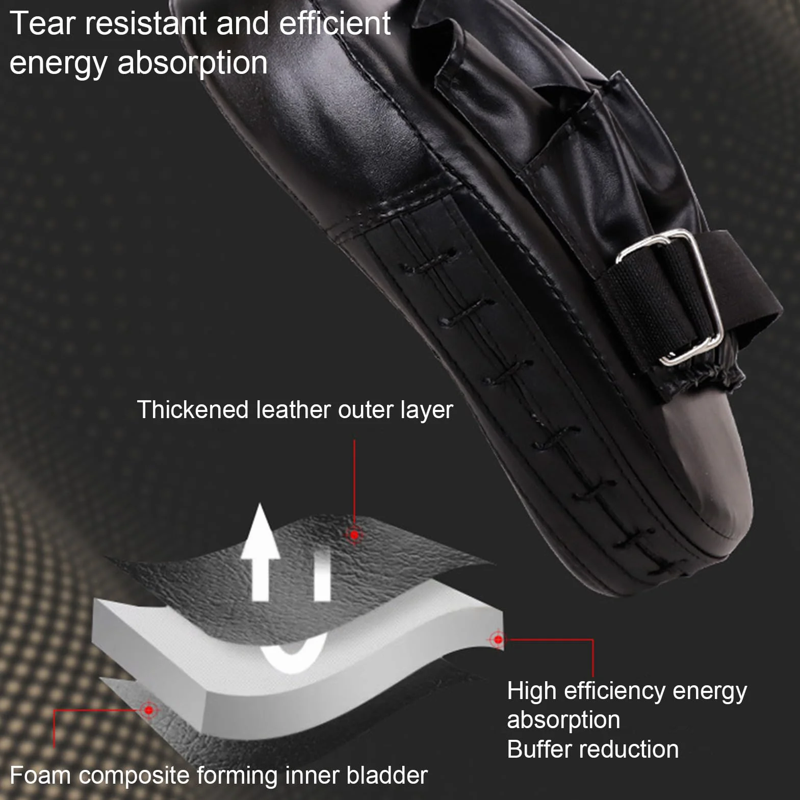 Almohadillas de Entrenamiento de Kickboxing, Guantes de Boxeo para Adultos, Almohadillas de Artes Marciales que Absorben