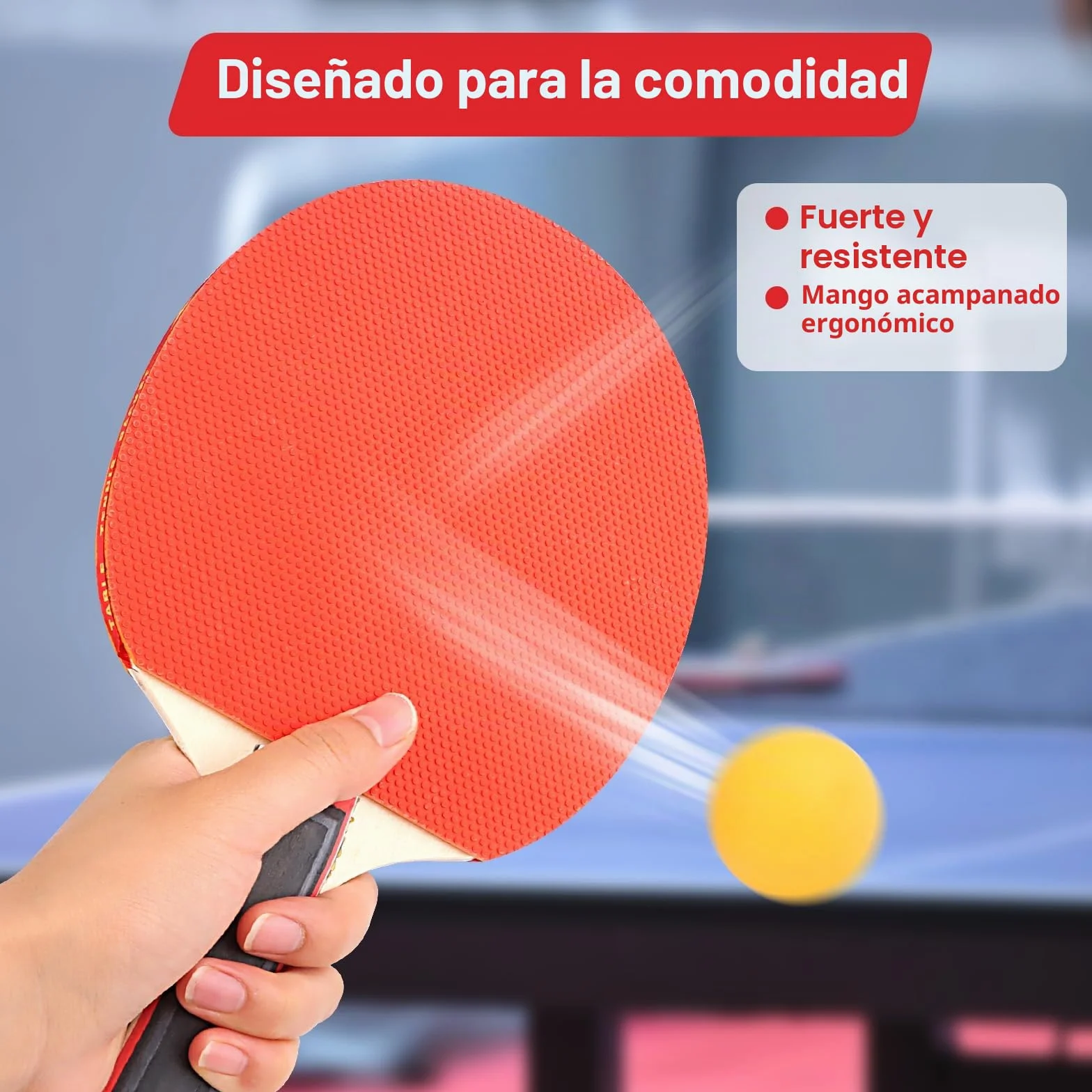 Palas Ping Pong Set Profesional 2 Raquetas 3 Pelotas 1 Bolsa Tenis Mesa