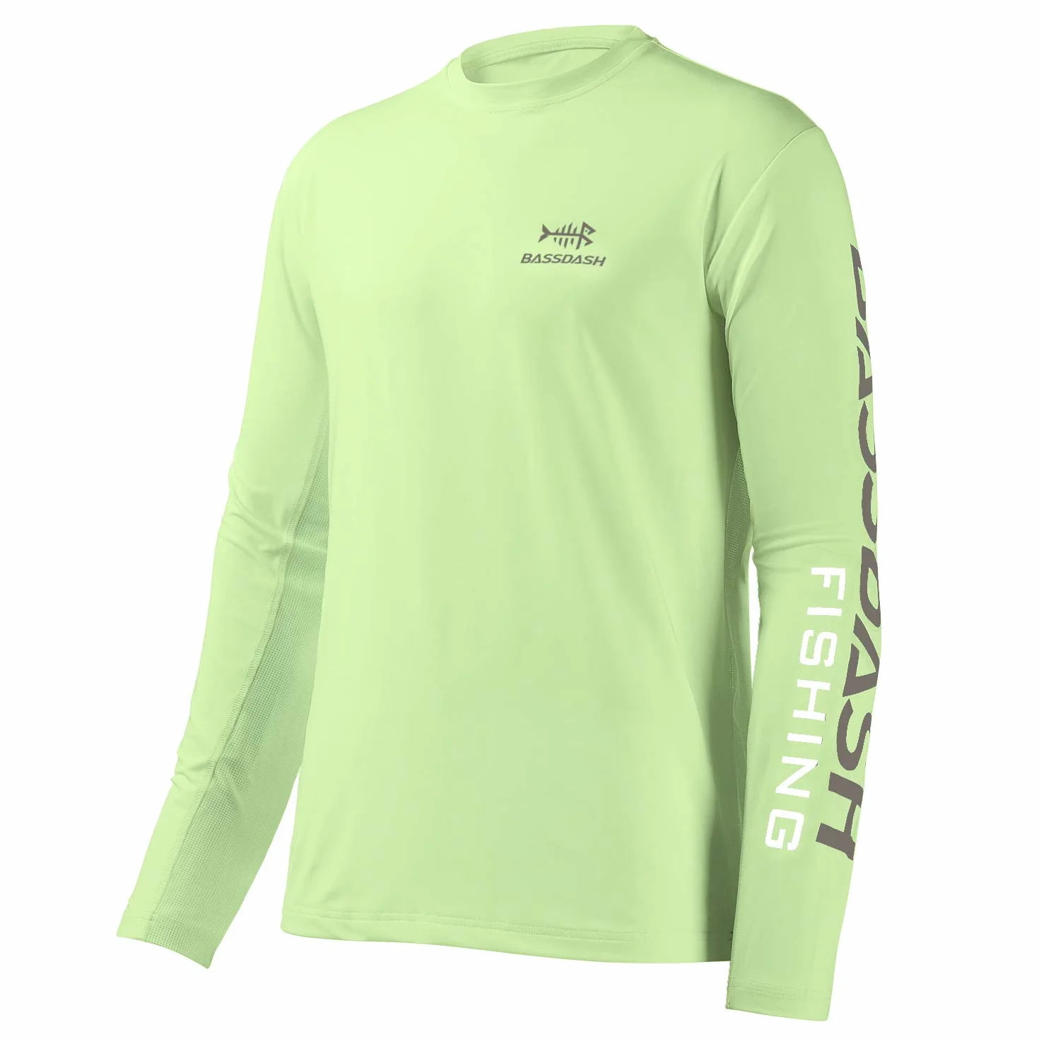 Bassdash Camisetas de Pesca para Hombre Protección Solar UV UPF 50+ Manga Larga