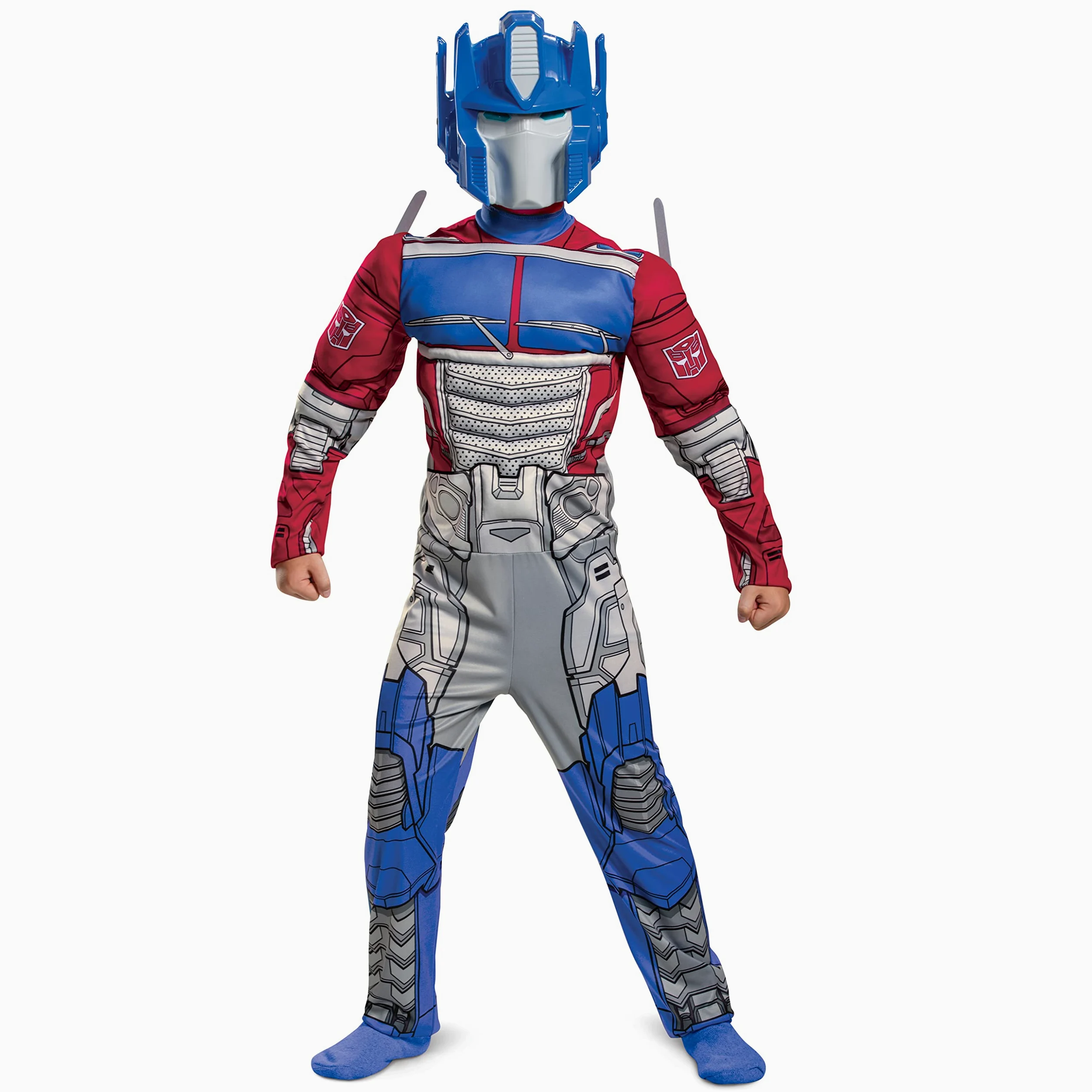 DISGUISE 104919K - Disfraz oficial de Optimus Prime, para niños, azul, talla M