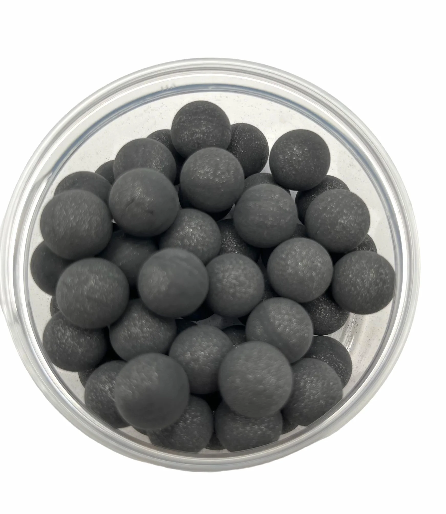 Bolas de Goma-Acero .50 Caliber 100 Piezas 2,7 Gramos Paintballs Reutilizables Reballs Powerballs para Pistolas de Defensa