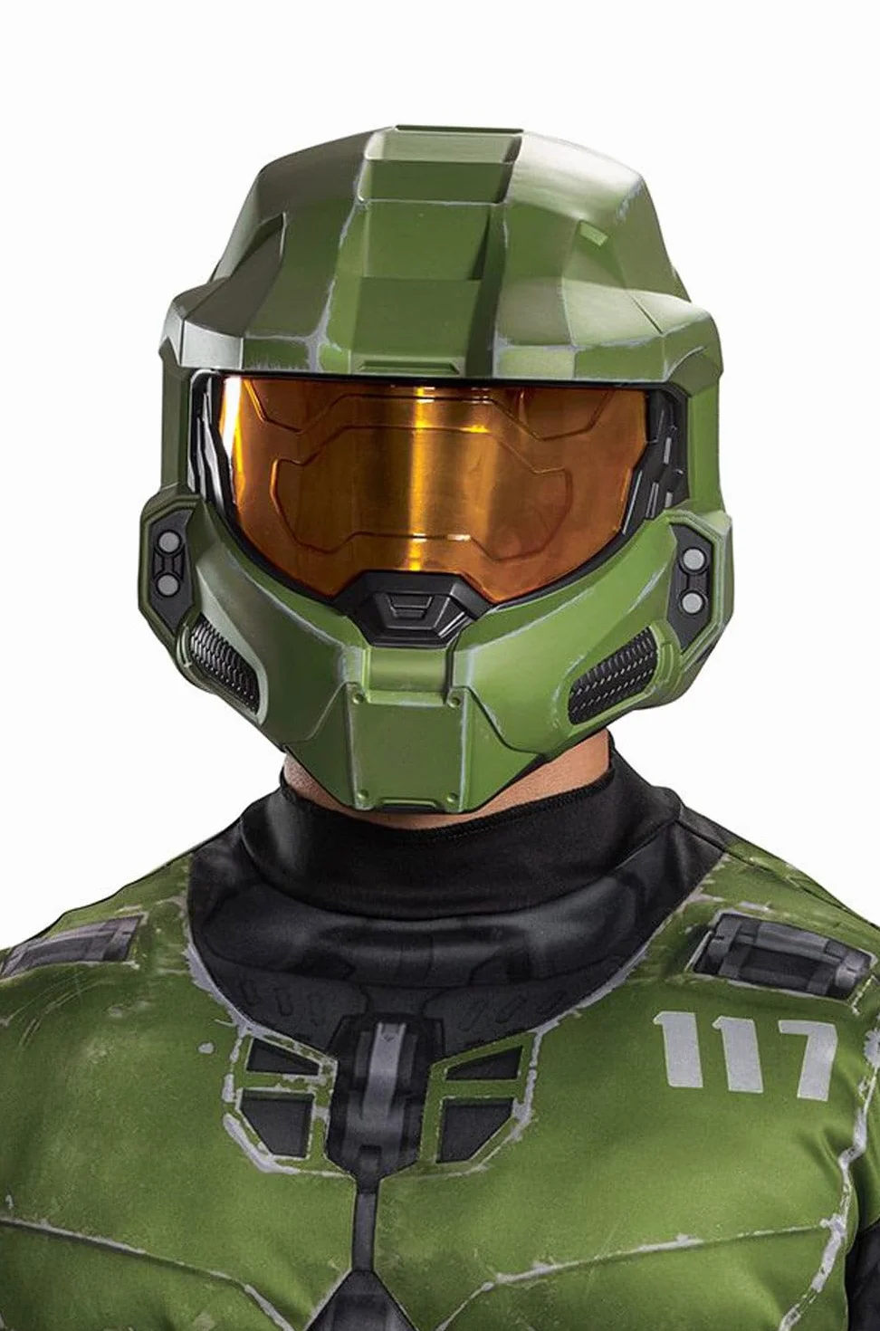 DISGUISE Casco premium Halo Master Chief, máscaras de Halloween para adultos, talla única