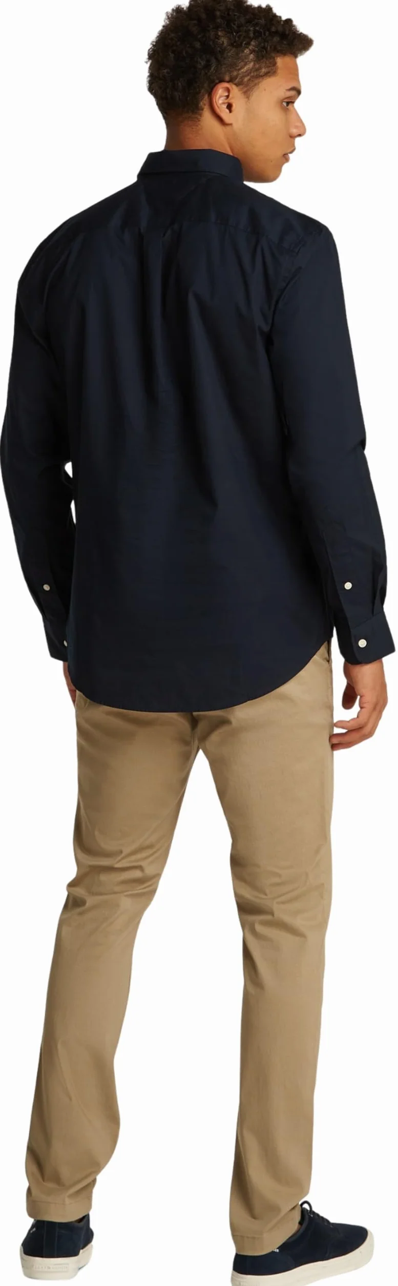 Tommy Hilfiger Camisa Hombre Flex Poplin Regular Fit
