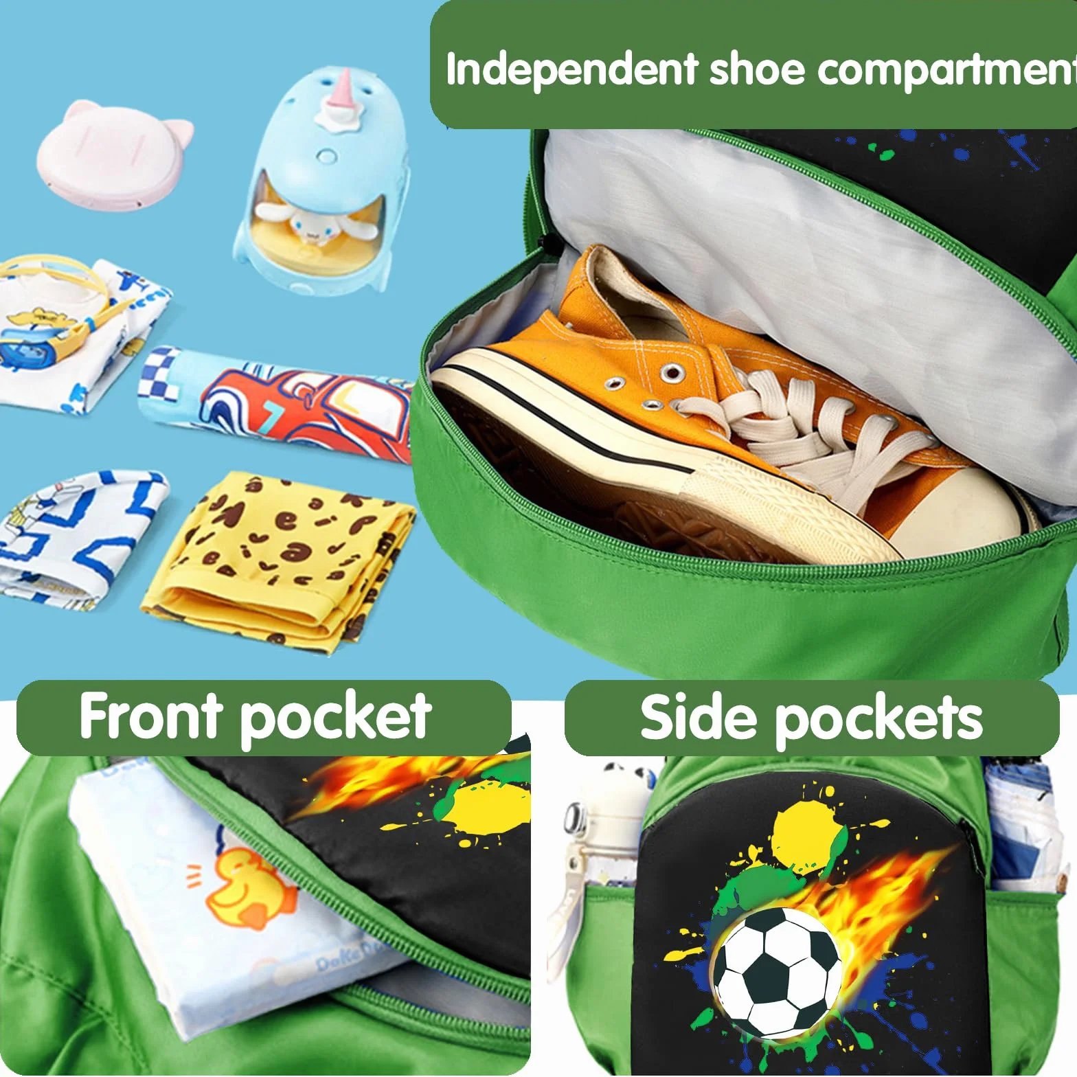 Bolso Playa Chico Impermeable Mochila Piscina Saco Gimnasia Deporte Camping