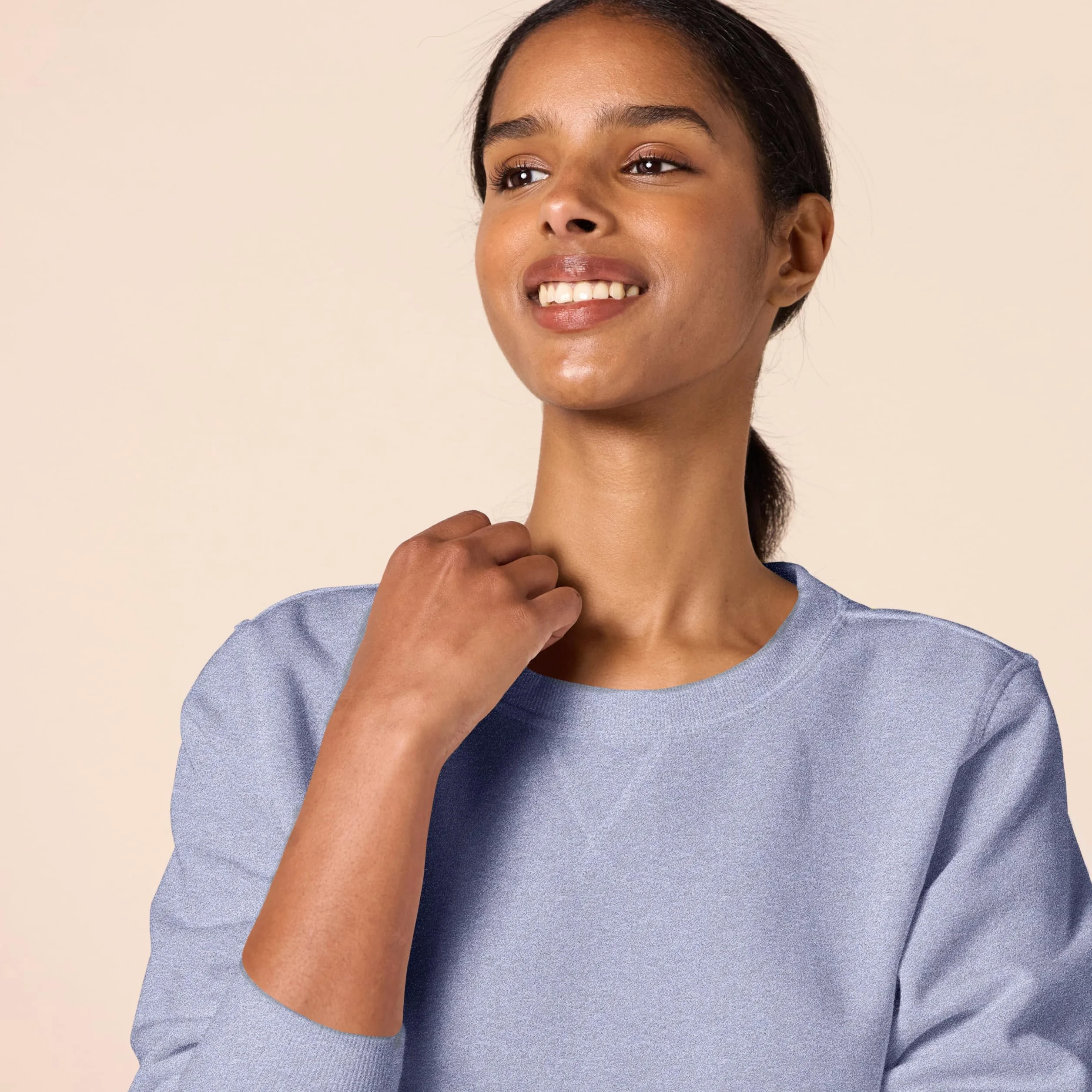 Amazon Essentials Mujer Sudadera Cuello Redondo Forro Polar Tallas Grandes