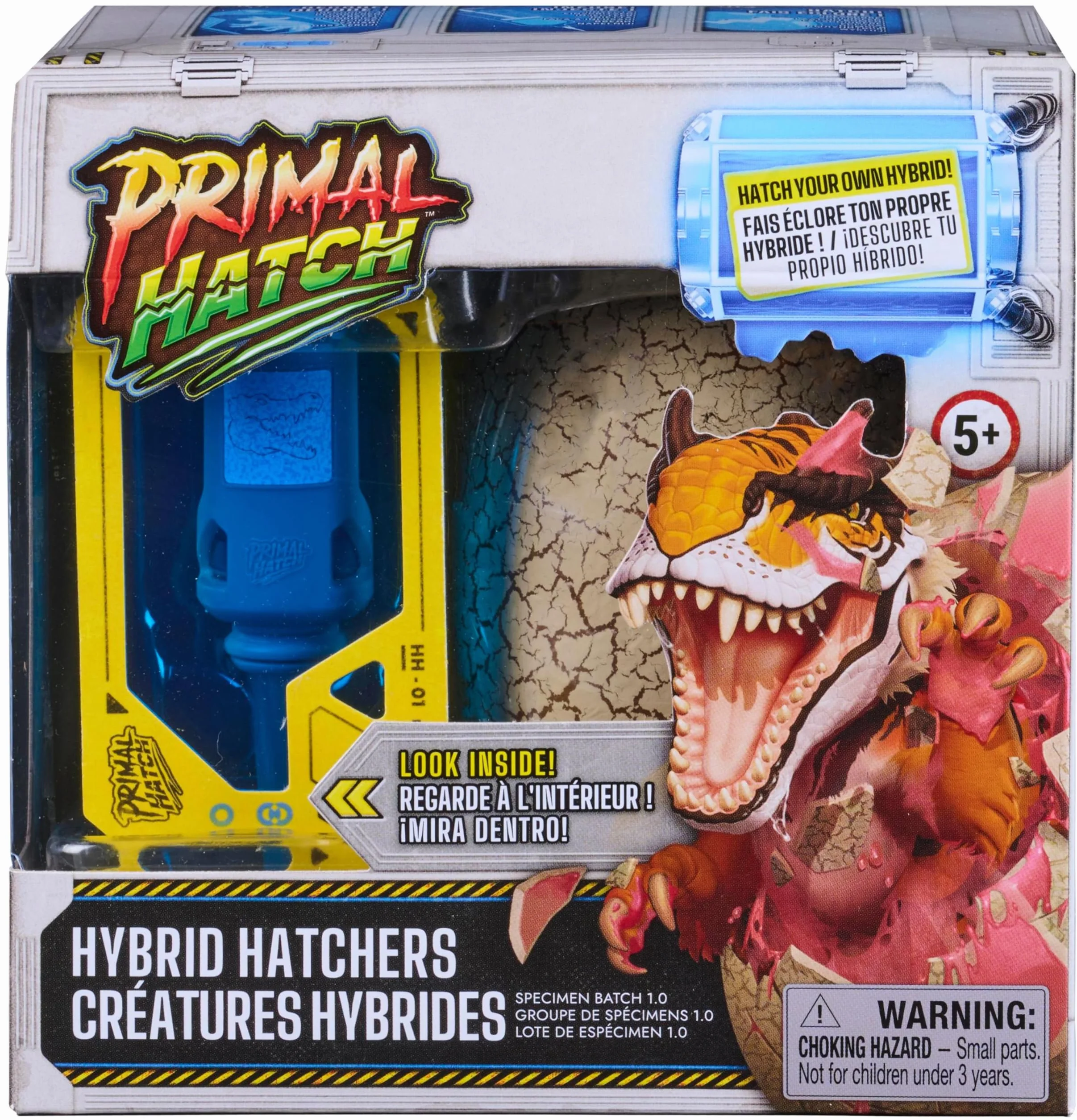 Dino Rising Primal Hatch Criaturas Híbridas Huevo Que Eclosiona Dinosaurio Interior 10 para Coleccionar Juguetes Niños 5 Años Regalo Niño 5 Años