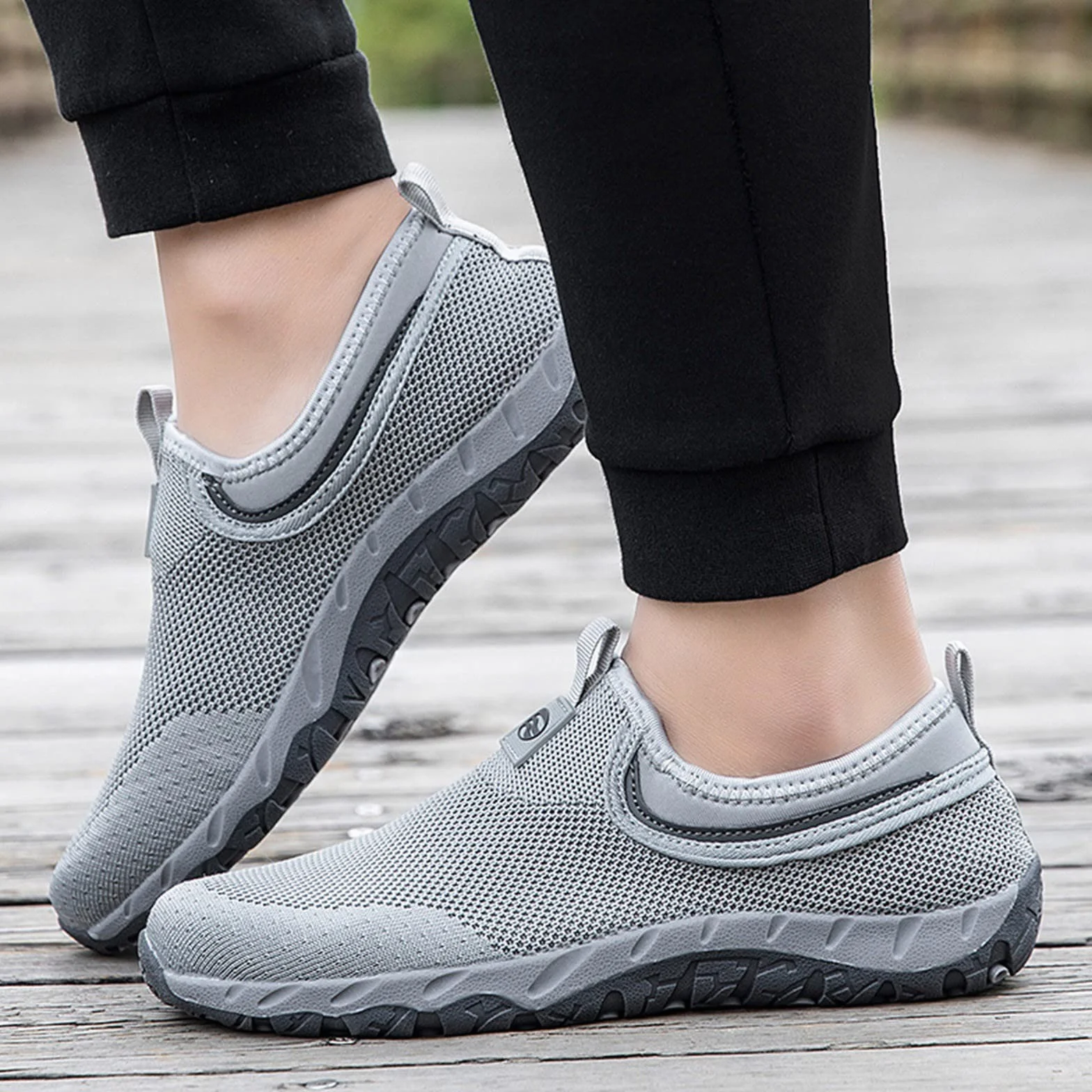 Zapatillas deportivas impermeables para hombre, zapatos de críquet para fitness y playa