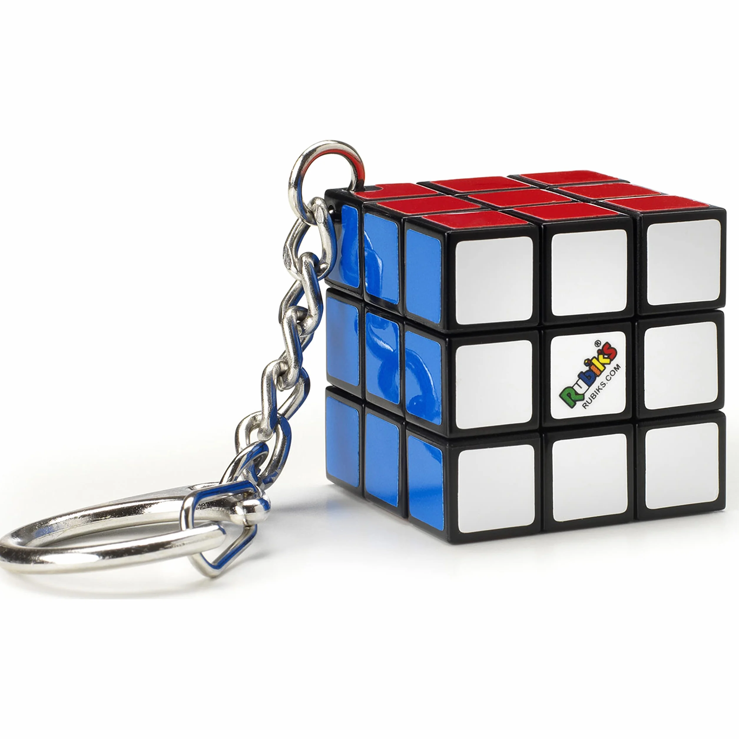 Rubik's 6064001 Llavero de Cubo con diseño de Cubo, Multicolor, 3 x 3 cm