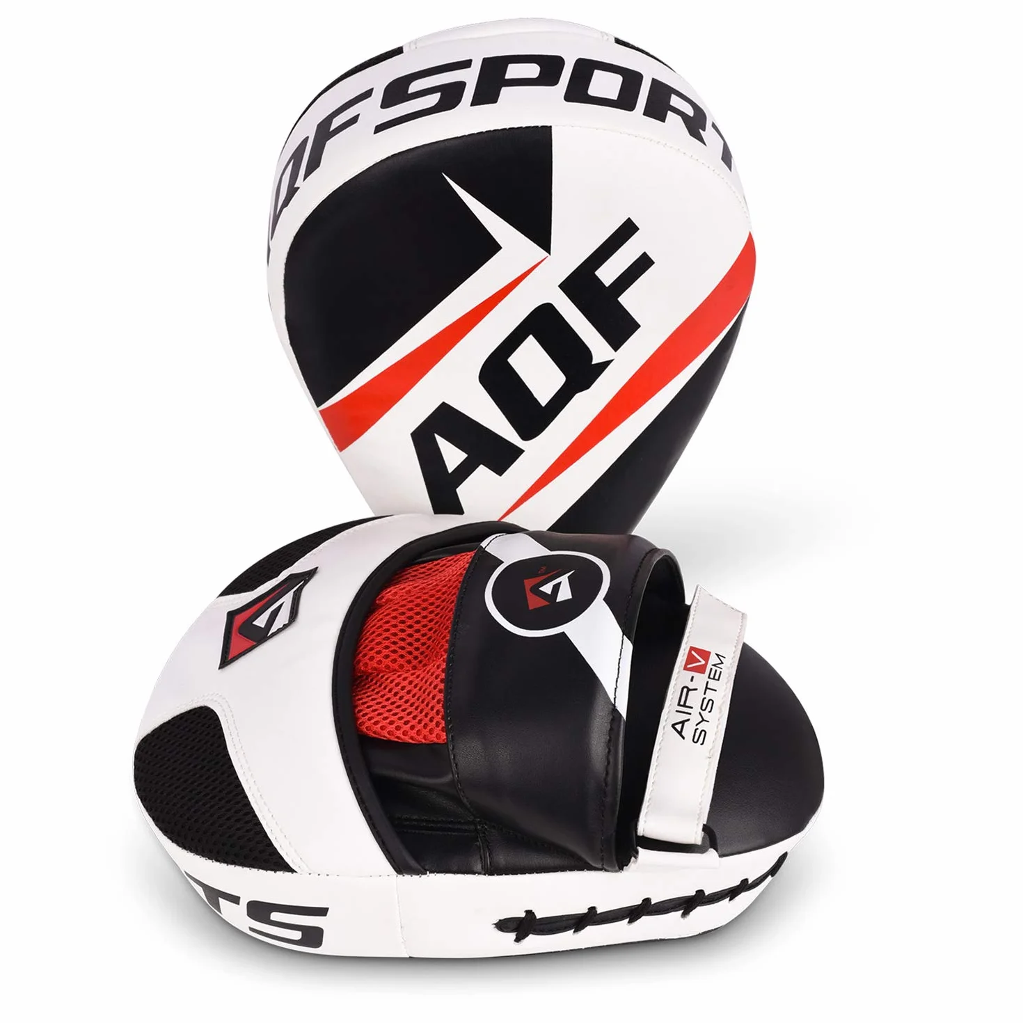 AQF Manoplas Boxeo Guantes Cuero Rex Gancho Jab Combate Defensa Personal MMA Muay Thai Kick Boxing
