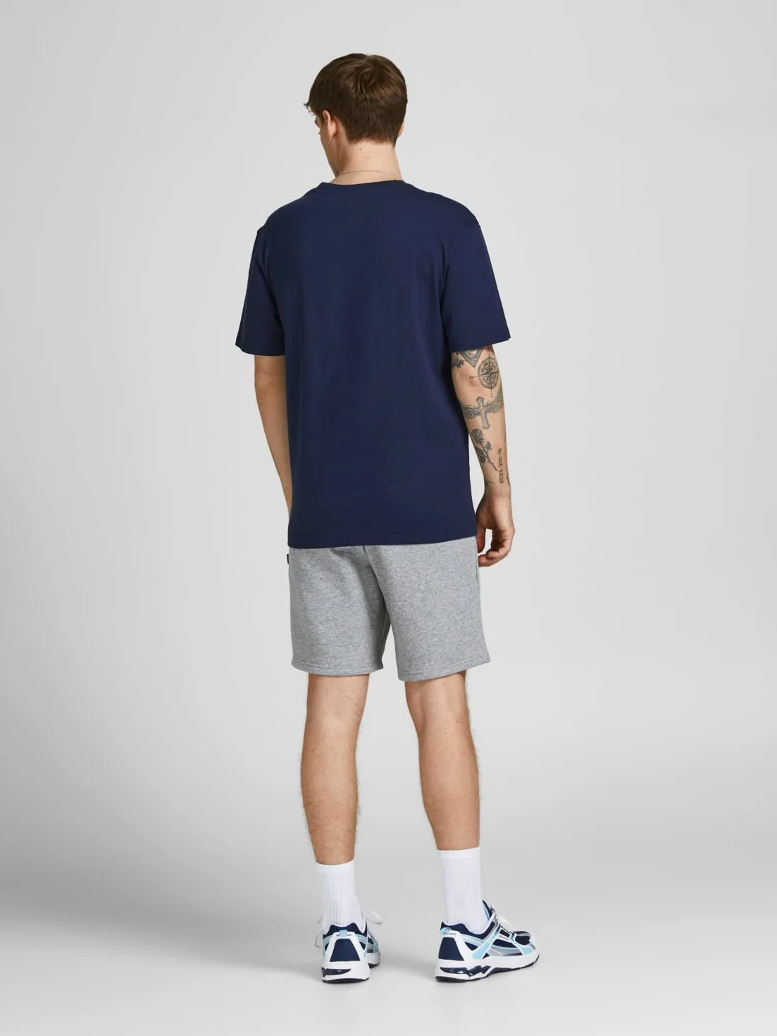 Jack & Jones Jpstbradley Sweat Shorts Sn GMS - Pantalones Cortos Hombre