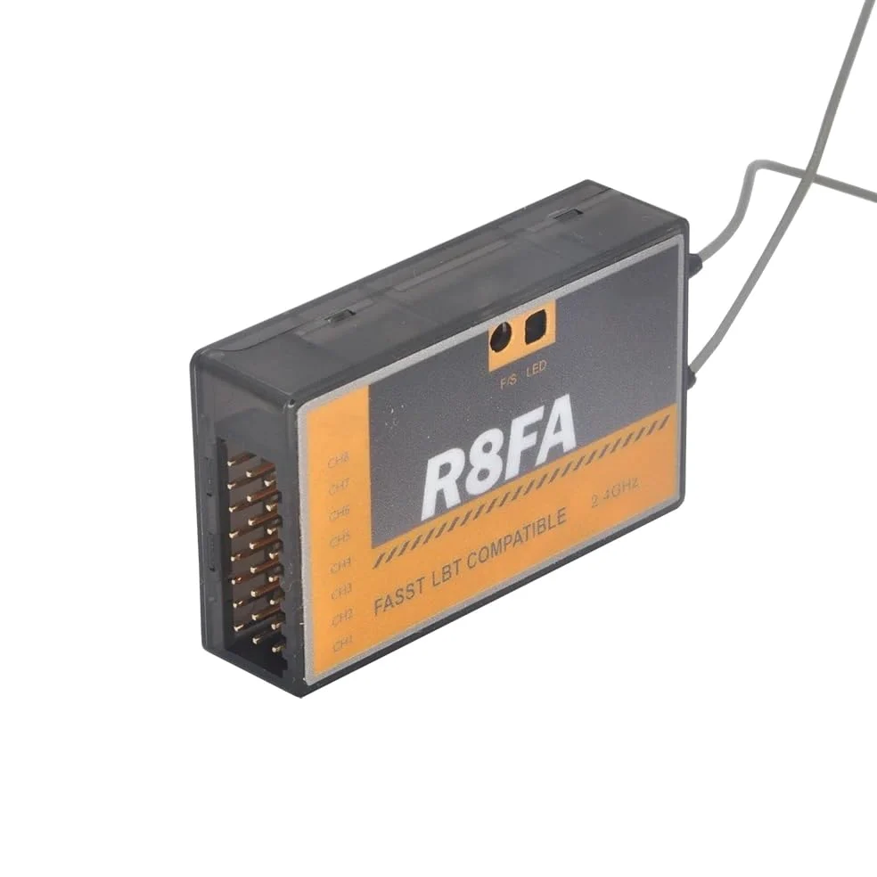 Receptor R8FA 2,4 GHz de 8 Canales Compatible con Velocidad rápida