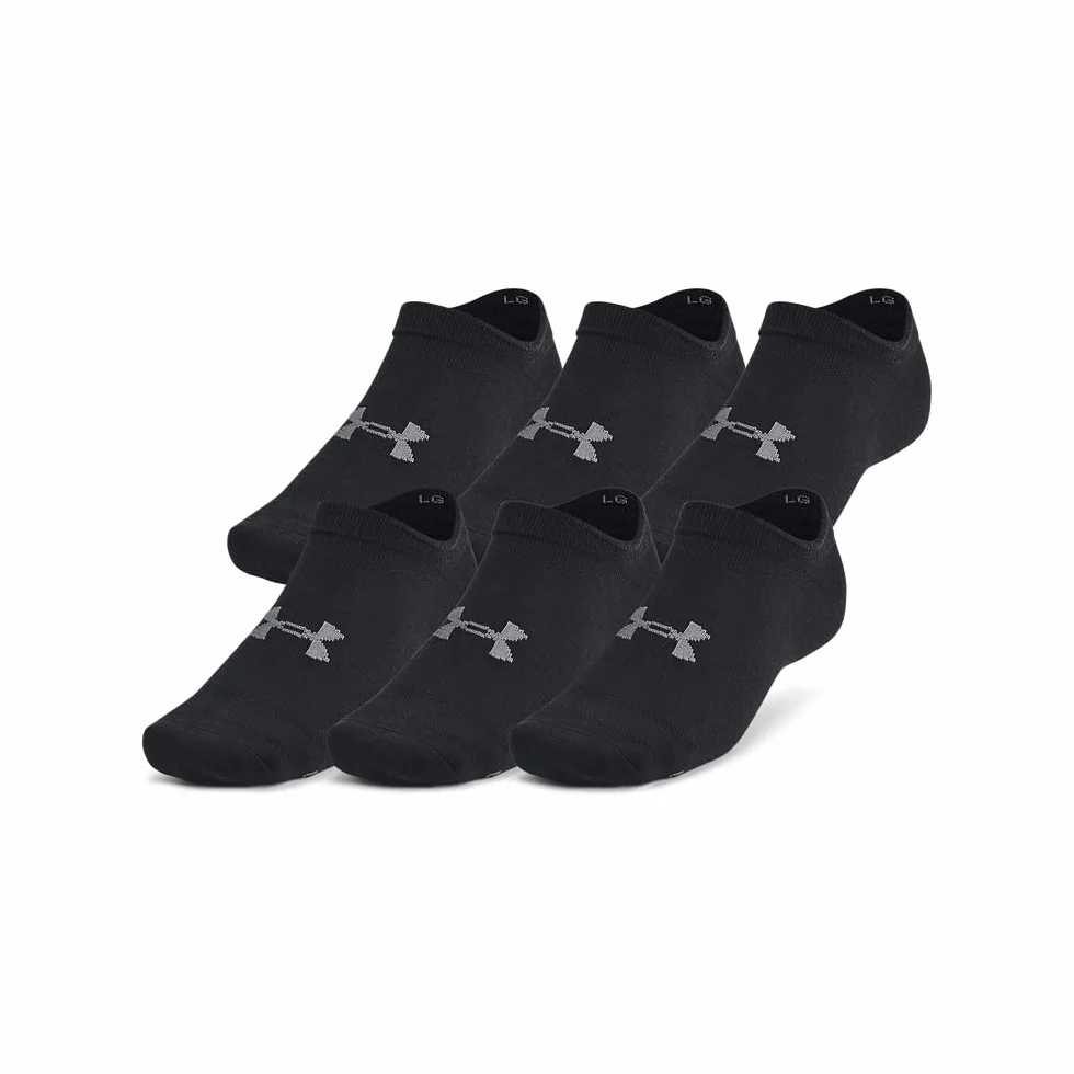 Under Armour Essential No Show Socks 6 Pack Mujer