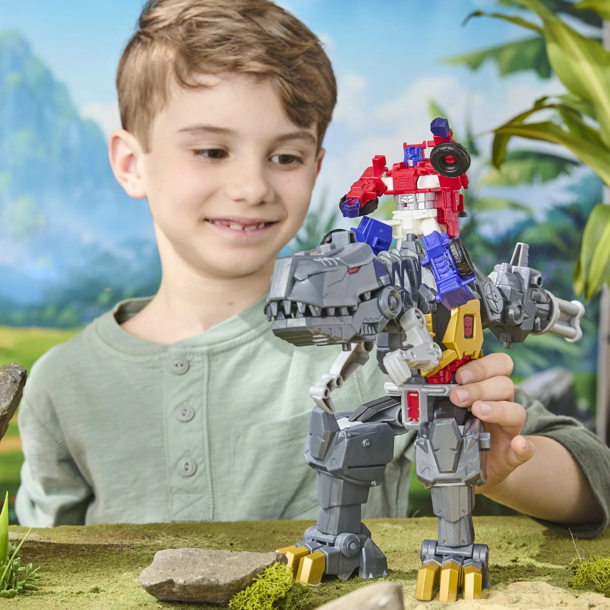 Transformers CYBERWORLD, Figura de acción de Grimlock Mandíbulas de Batalla