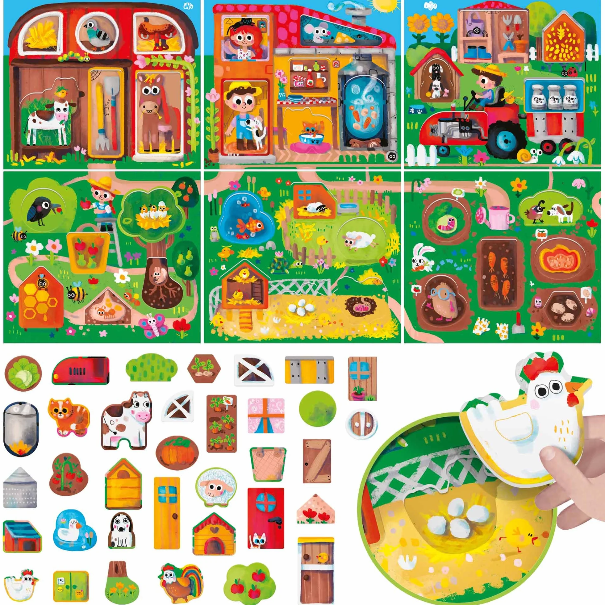 Headu- Juego Educativo para niños, Multicolor (FR60445)