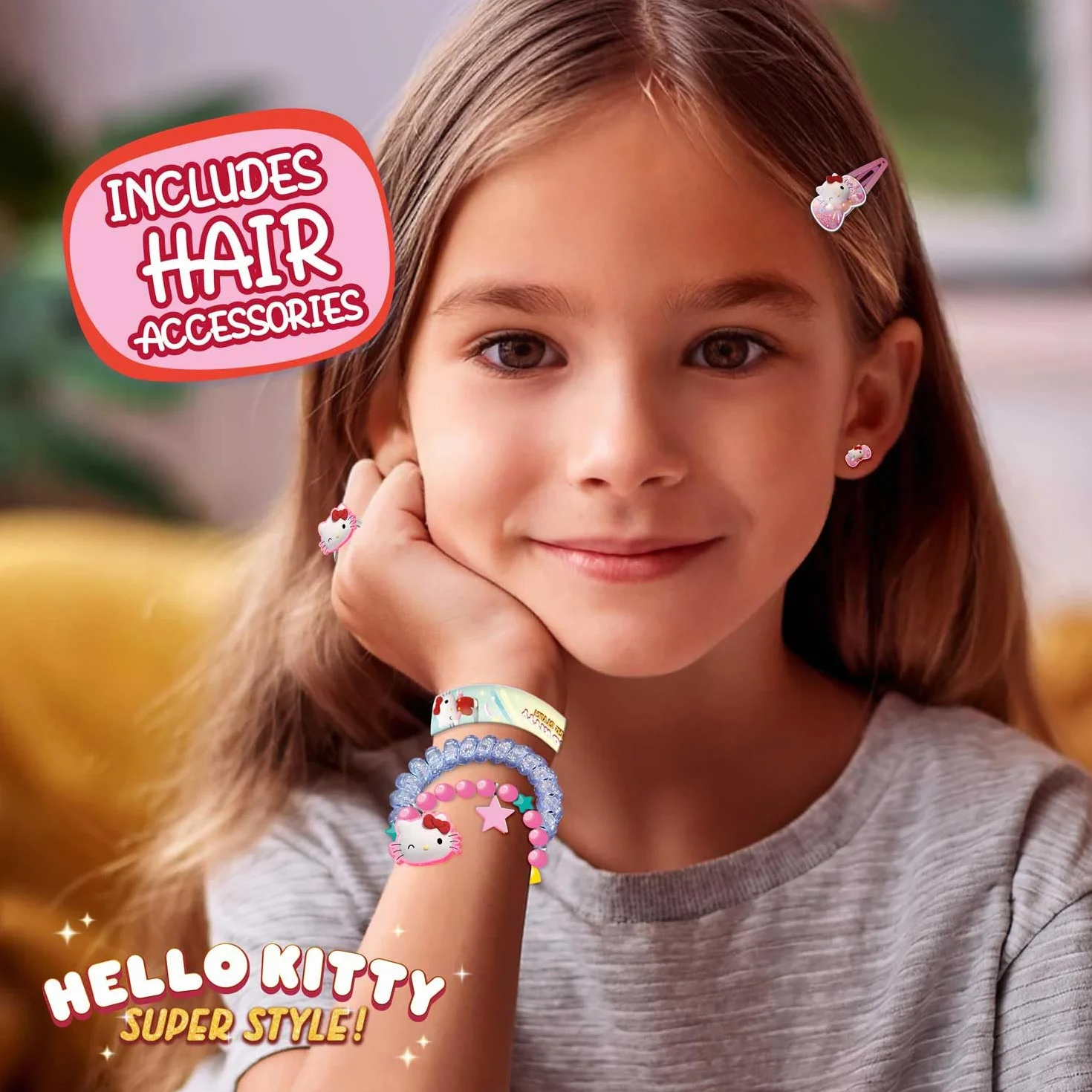 CRAZE Hello Kitty Calendario de Adviento con Juguetes y Accesorios para Niños y Niñas - Calendario de Navidad con 24 Sorpresas de Hello Kitty